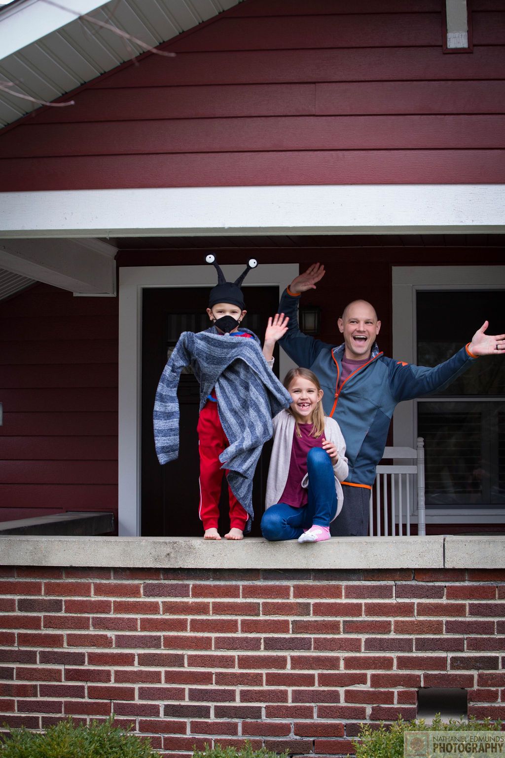 At Our Doorstep pictures of family during the pandemic