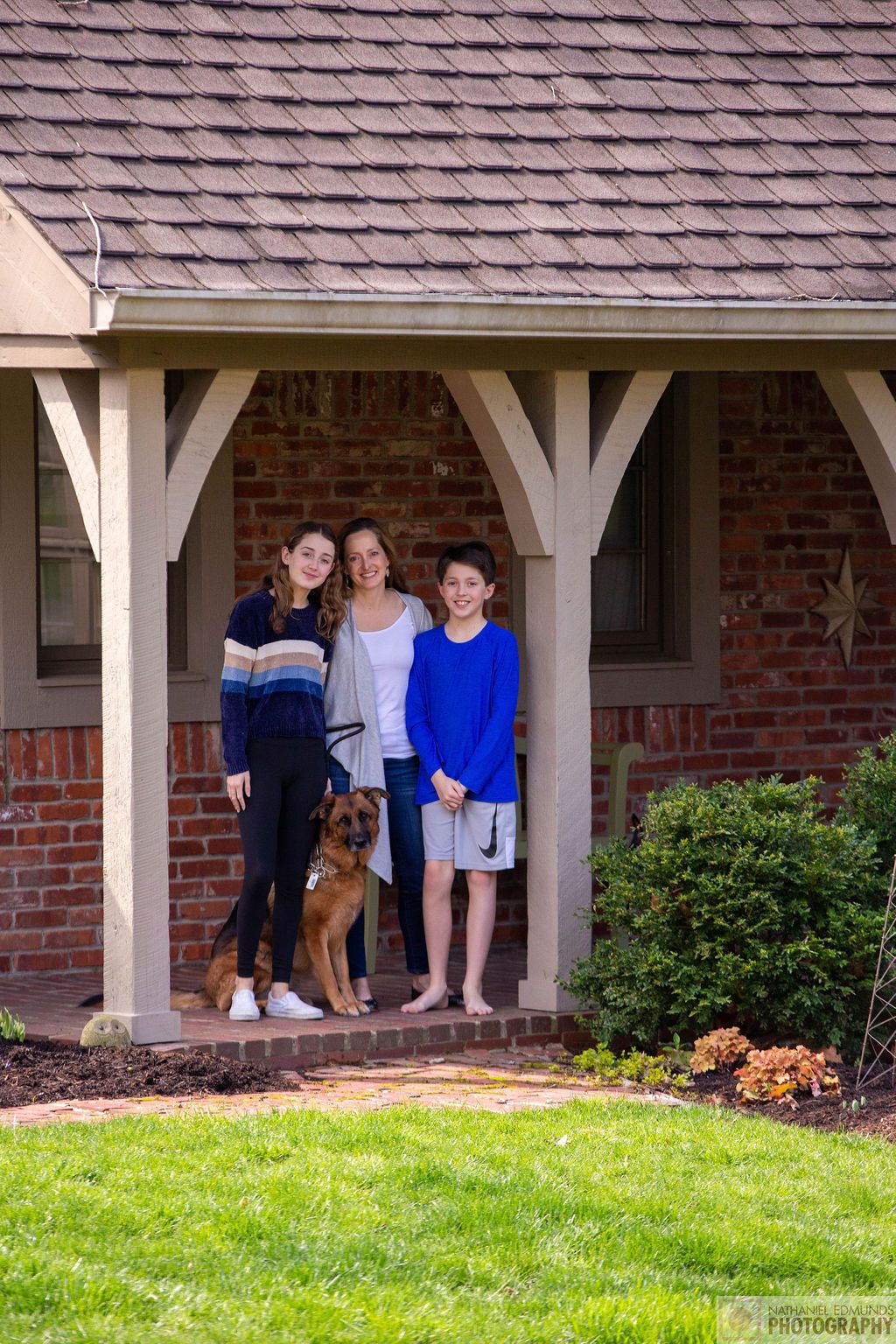 At Our Doorstep pictures of family during the pandemic