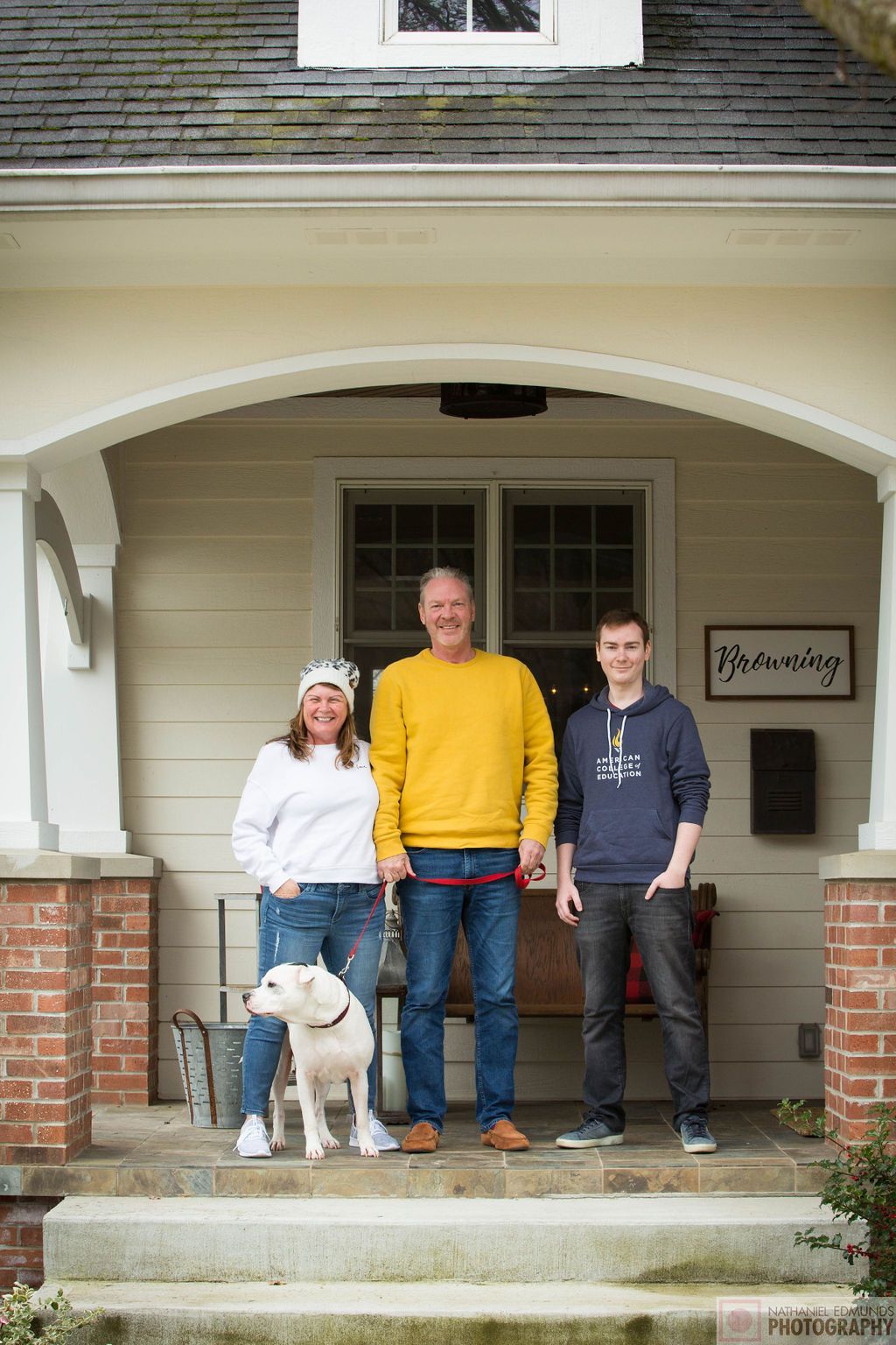 At Our Doorstep pictures of family during the pandemic