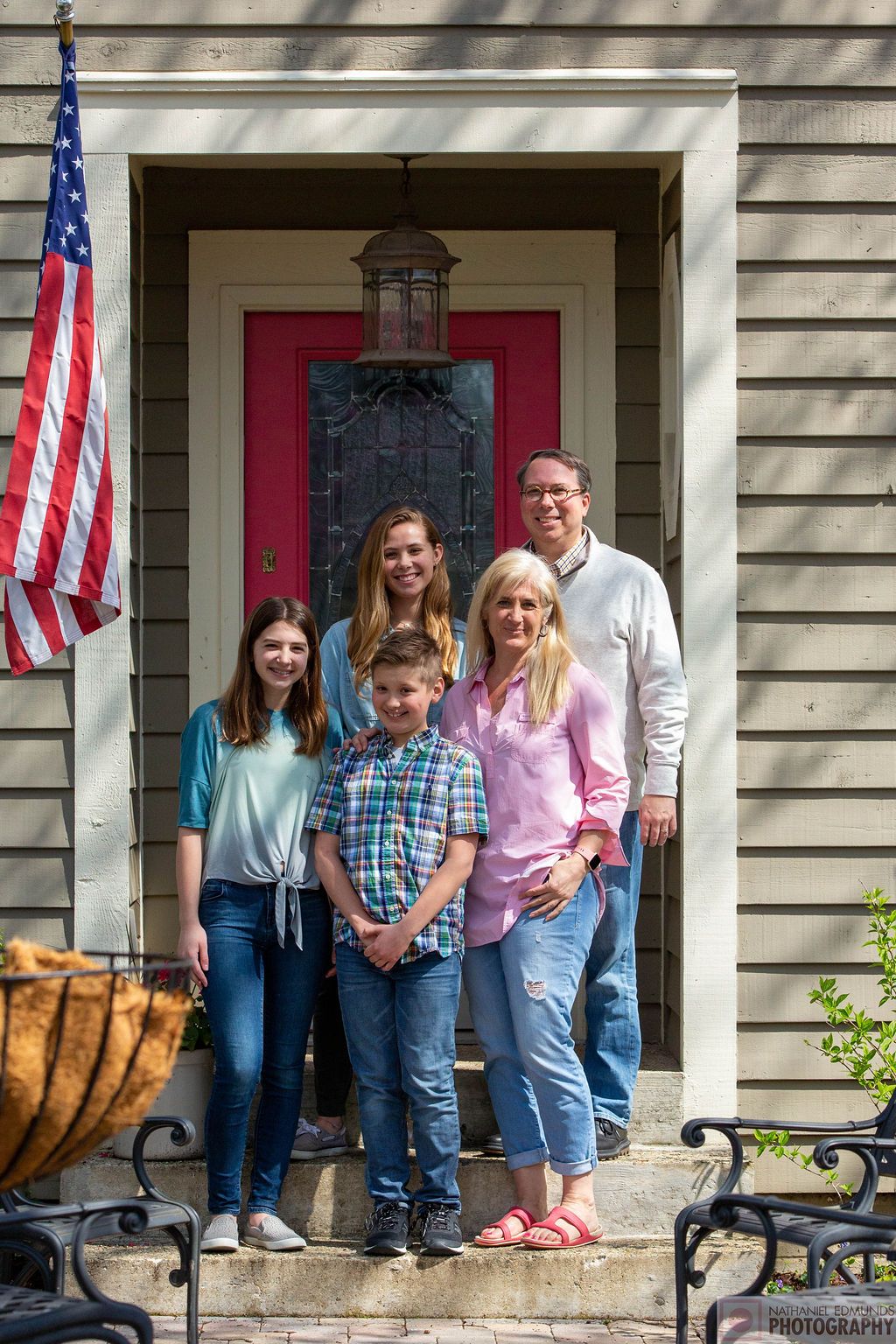 At Our Doorstep pictures of family during the pandemic