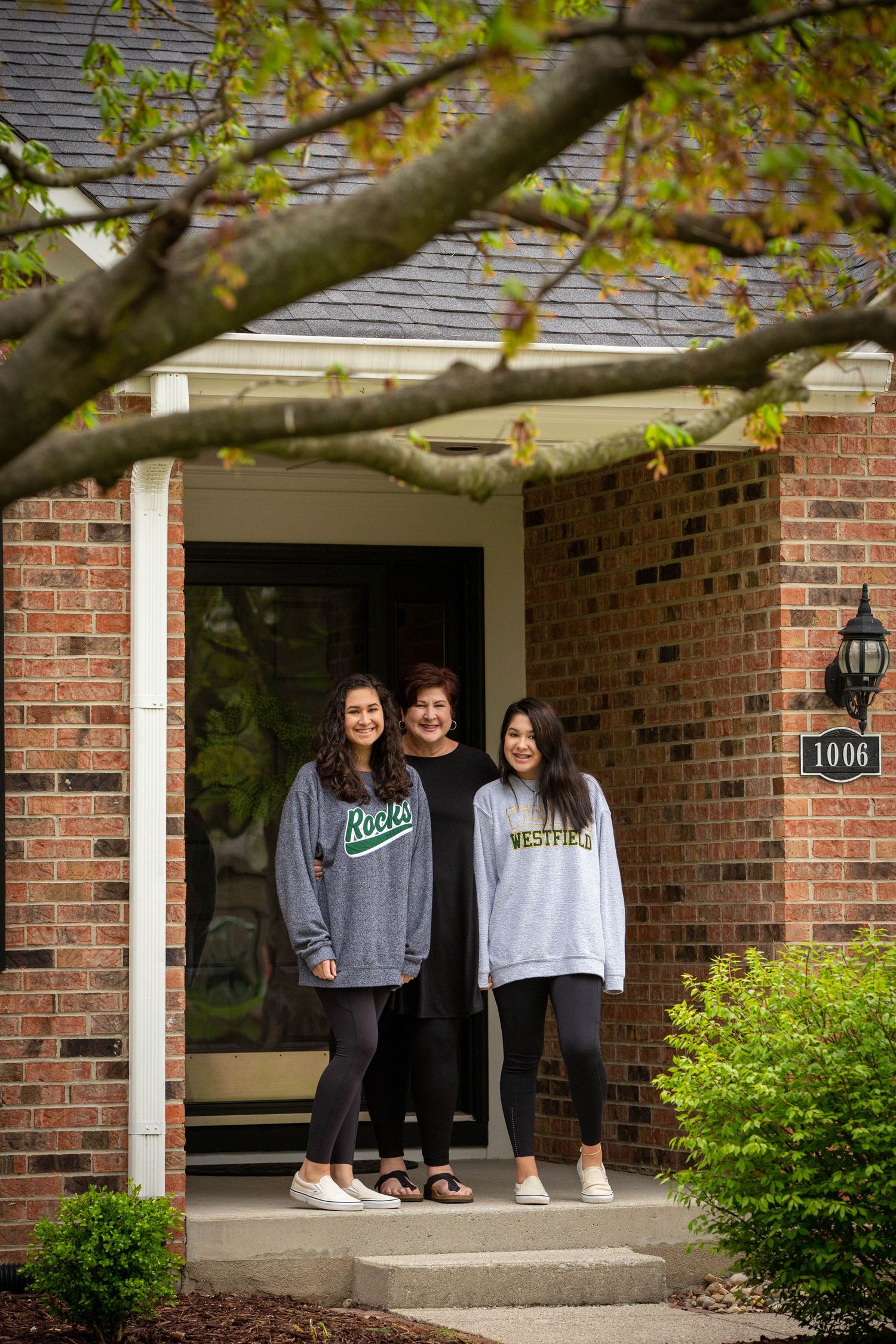 At Our Doorstep pictures of family during the pandemic