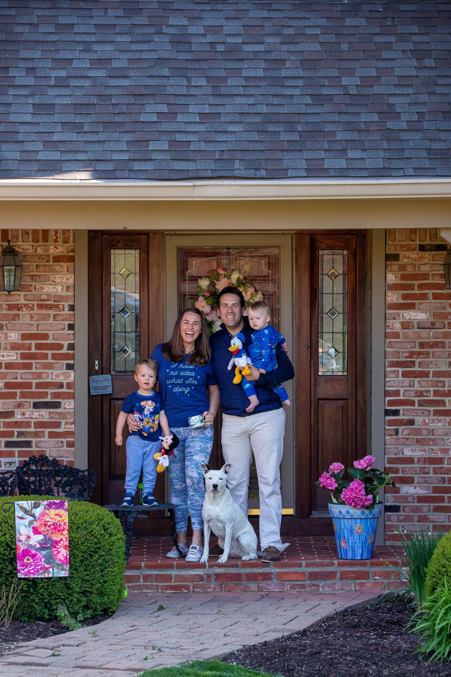 At Our Doorstep pictures of family during the pandemic