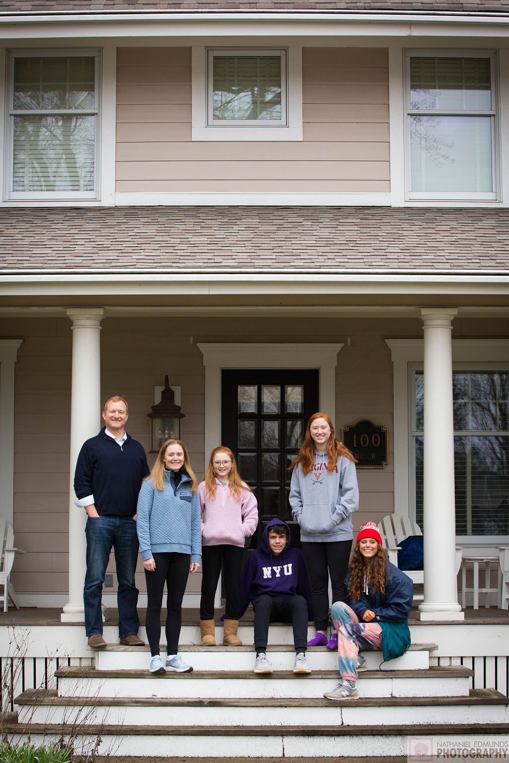 At Our Doorstep pictures of family during the pandemic