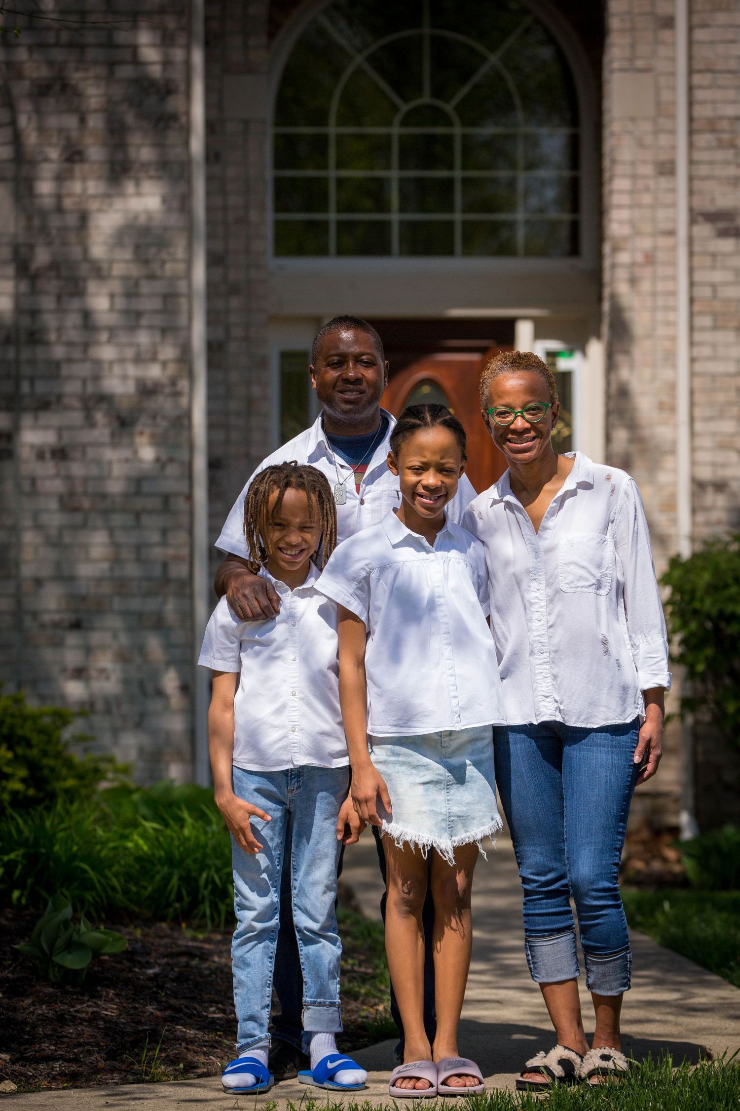 At Our Doorstep pictures of family during the pandemic