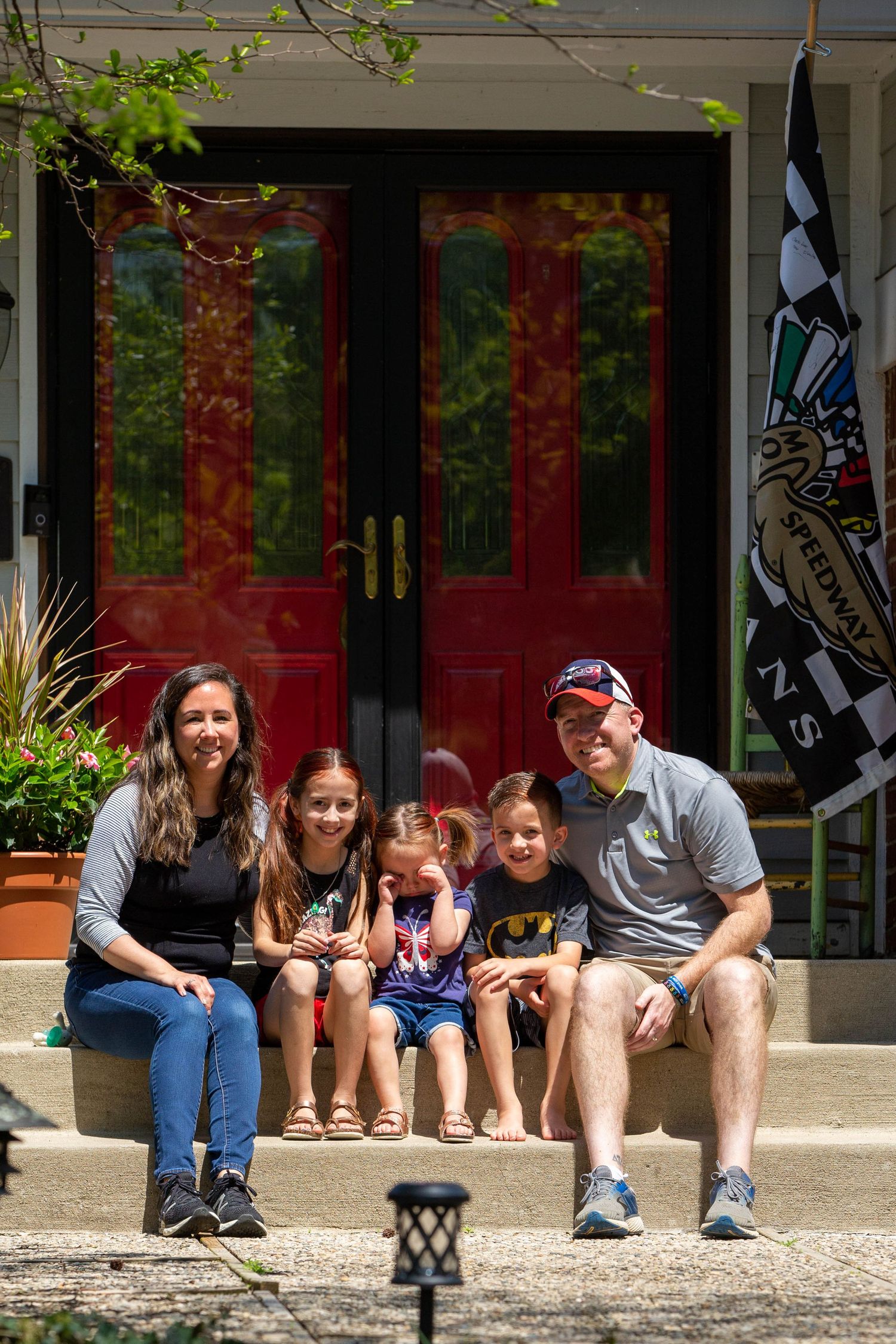 At Our Doorstep pictures of family during the pandemic