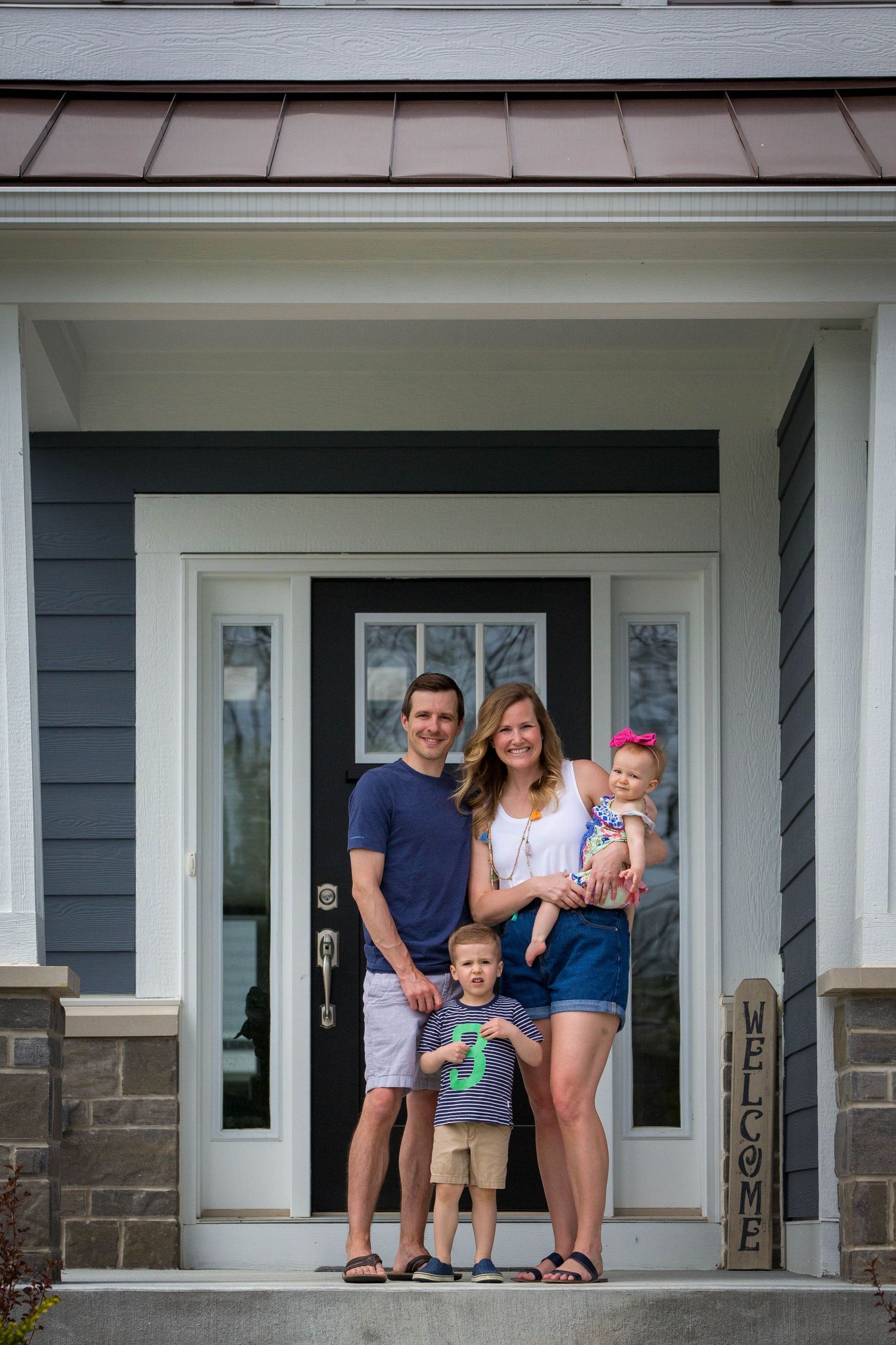 At Our Doorstep pictures of family during the pandemic
