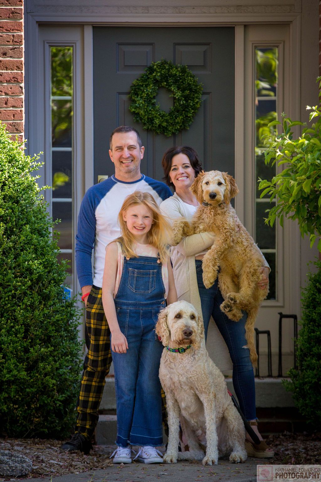 At Our Doorstep pictures of family during the pandemic