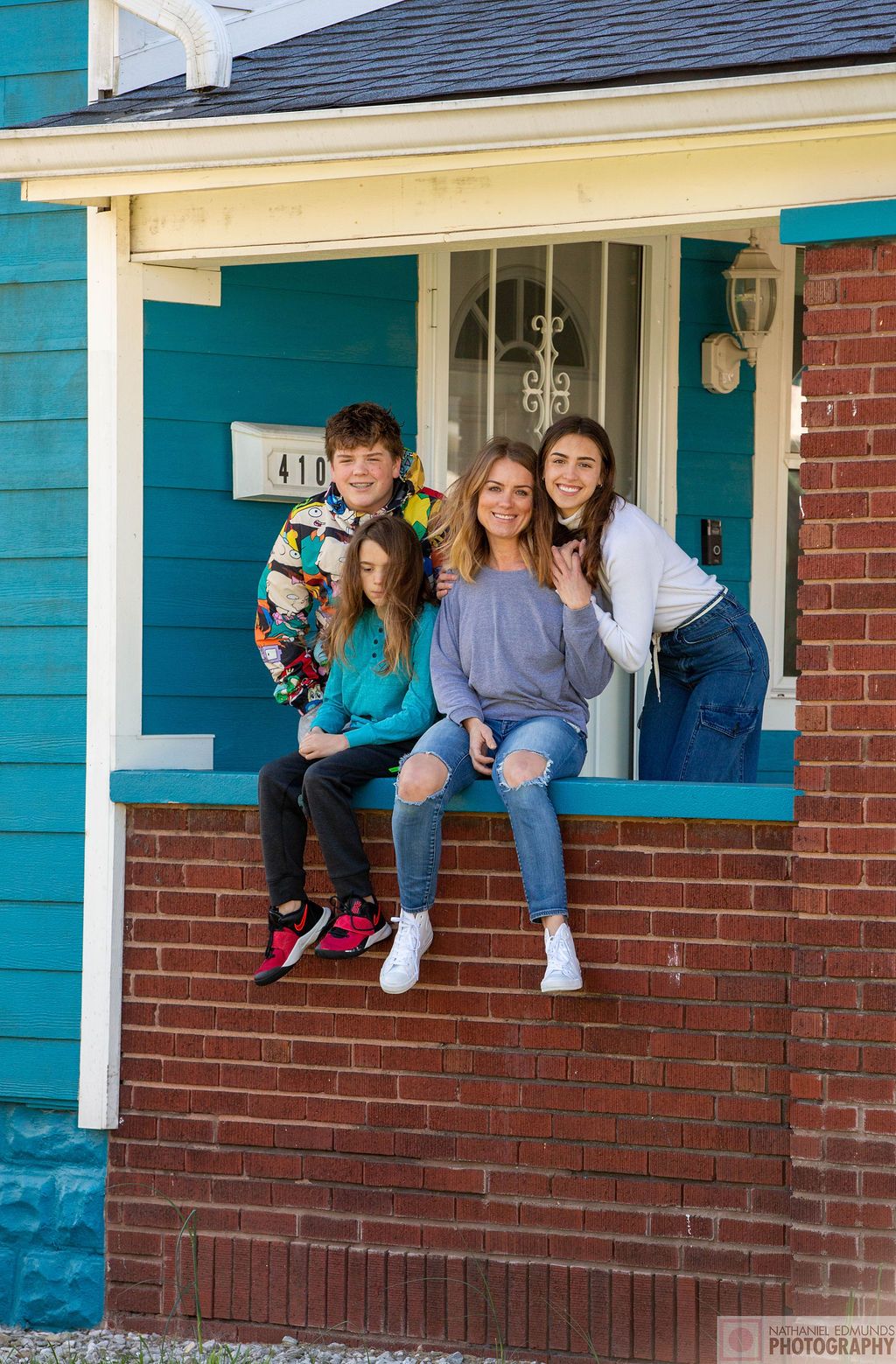 At Our Doorstep pictures of family during the pandemic