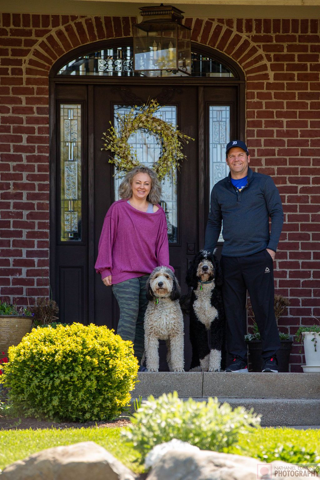 At Our Doorstep pictures of family during the pandemic
