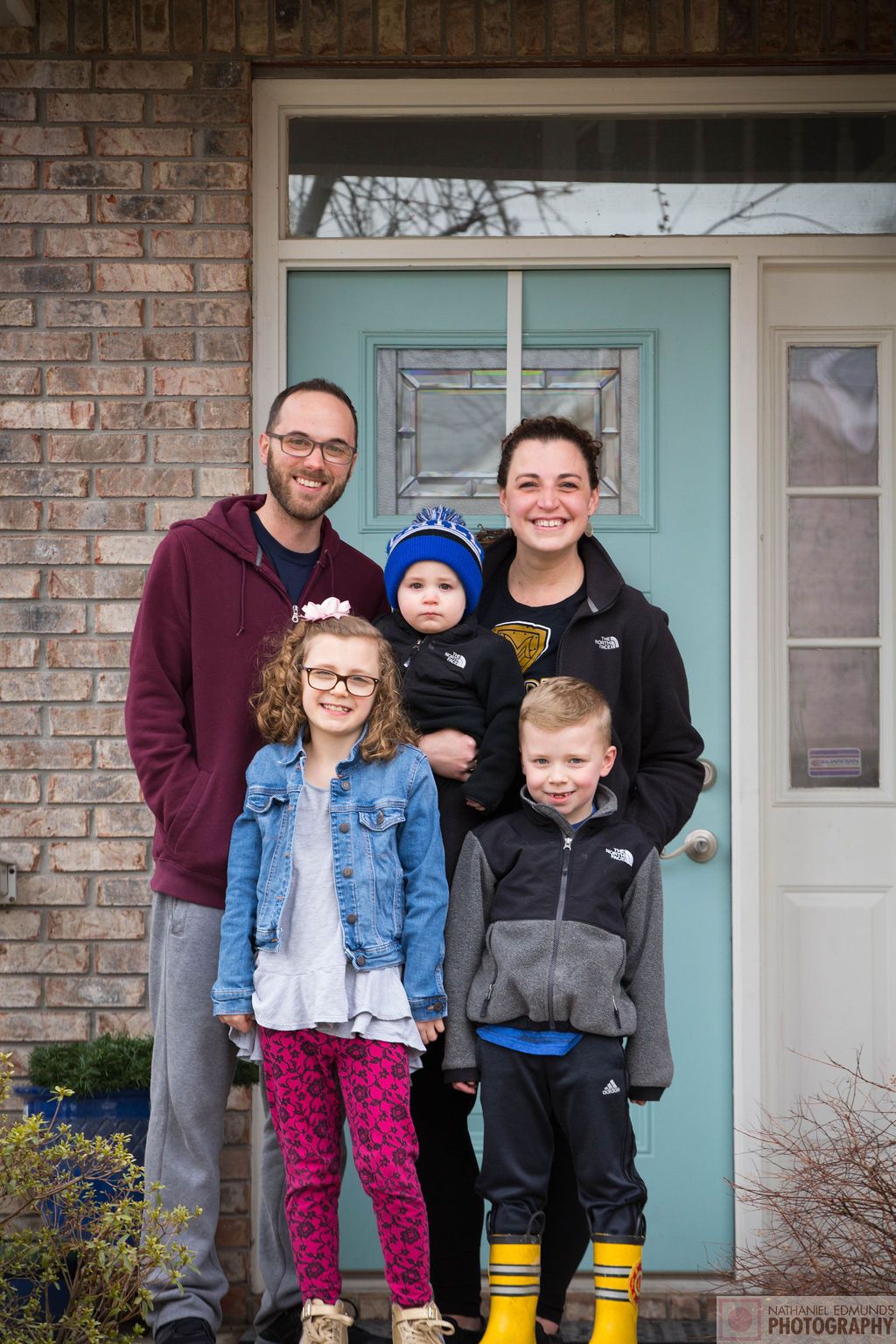 At Our Doorstep pictures of family during the pandemic