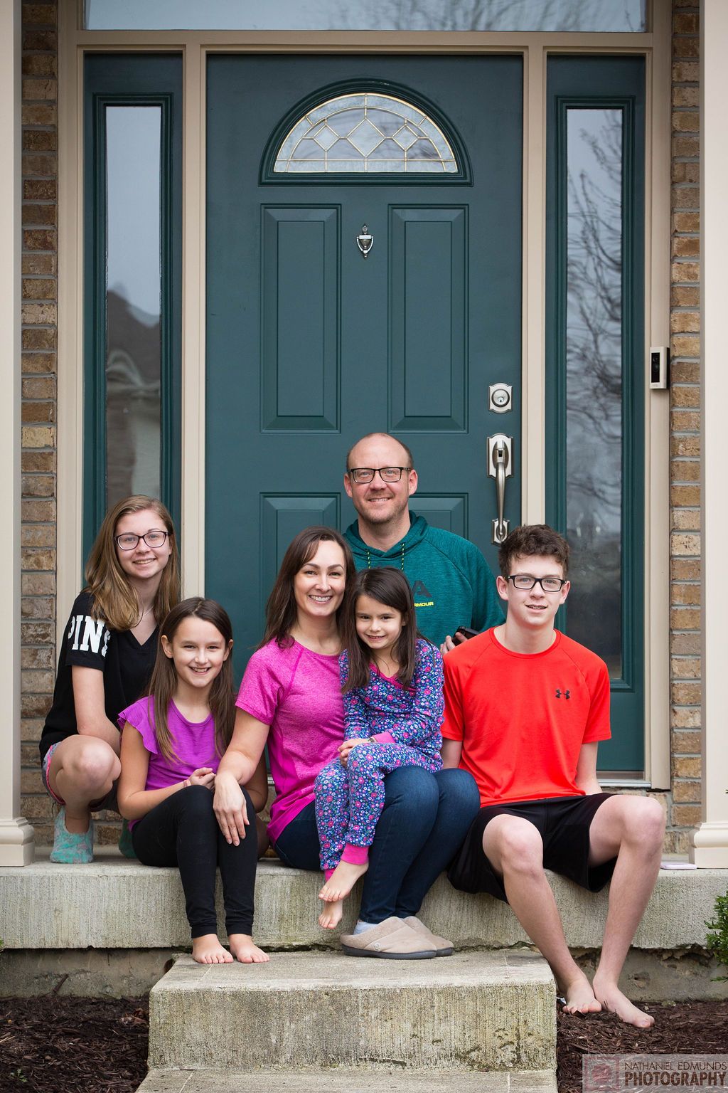 At Our Doorstep pictures of family during the pandemic