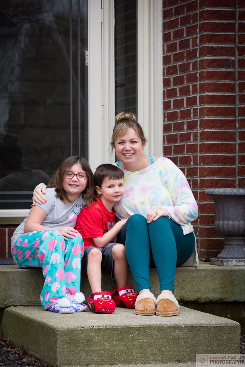 At Our Doorstep pictures of family during the pandemic
