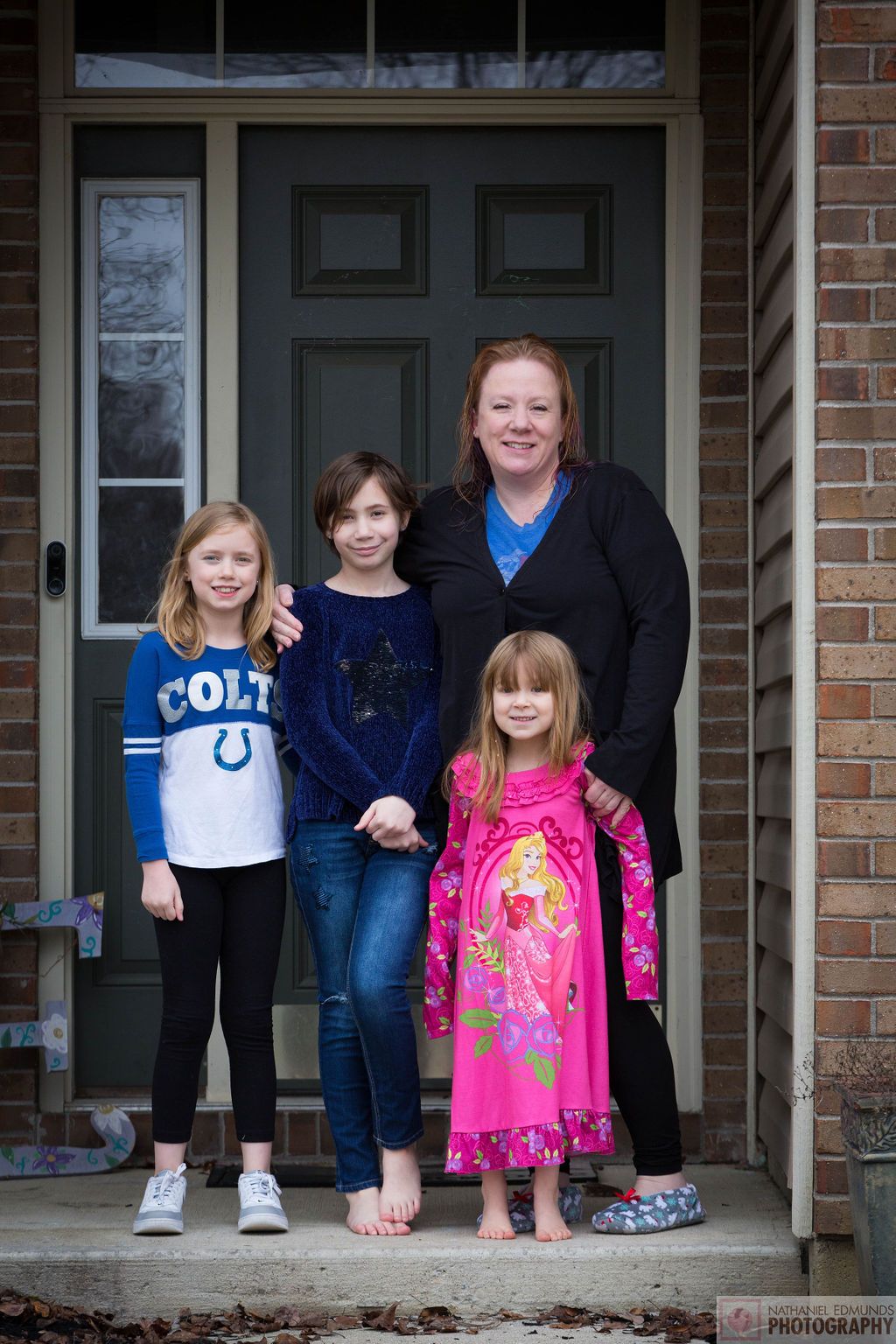 At Our Doorstep pictures of family during the pandemic