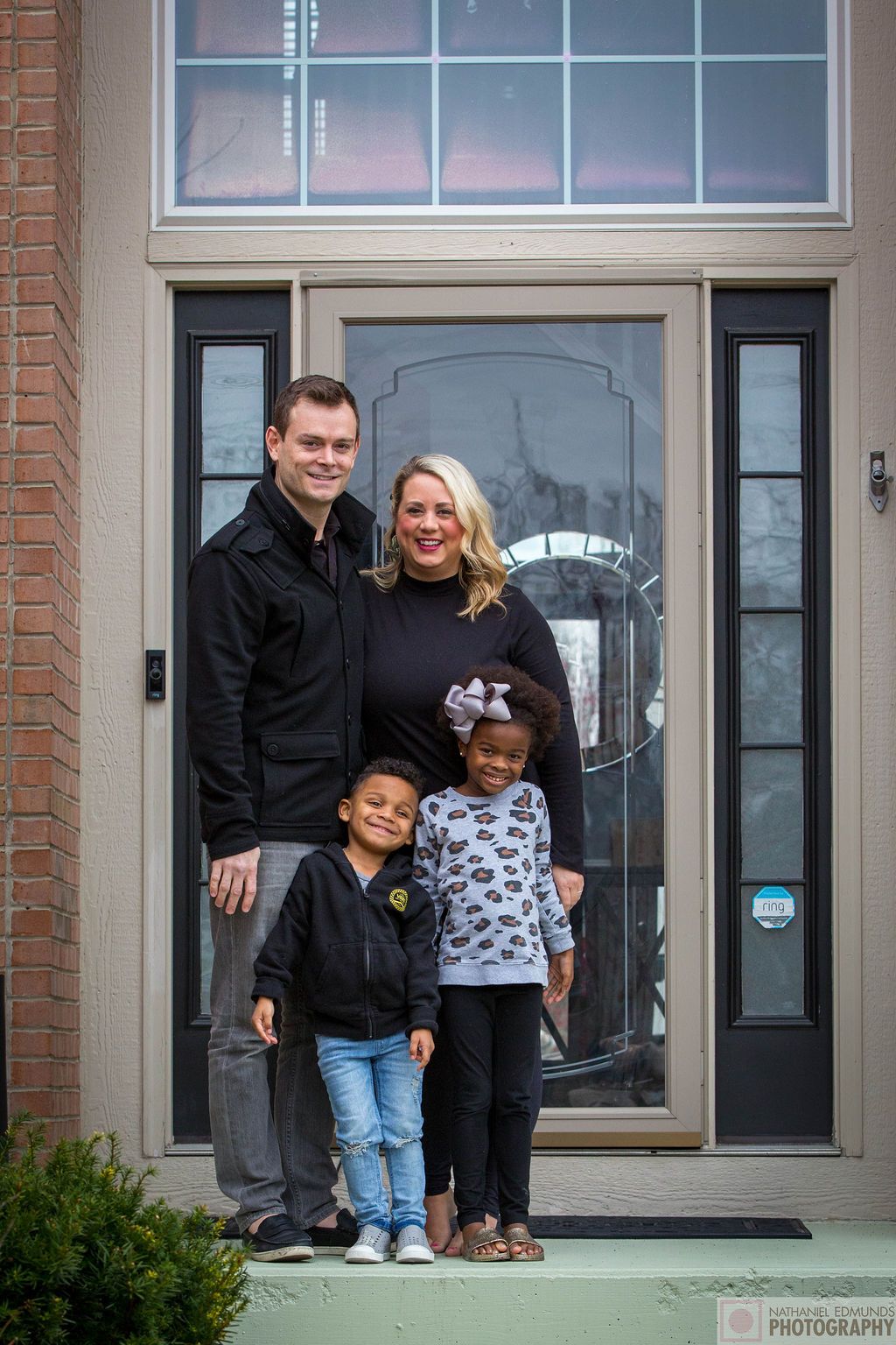 At Our Doorstep pictures of family during the pandemic