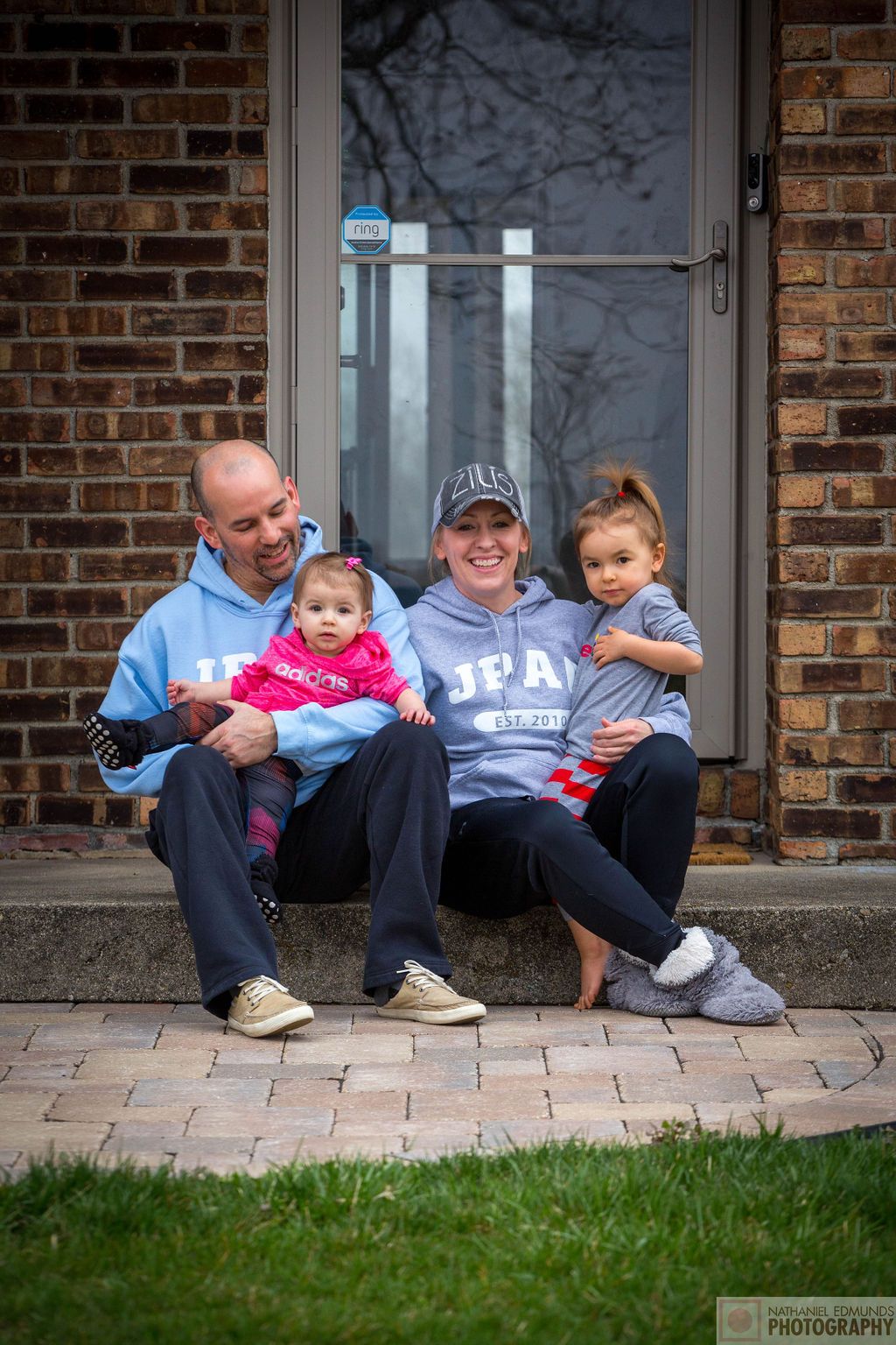 At Our Doorstep pictures of family during the pandemic