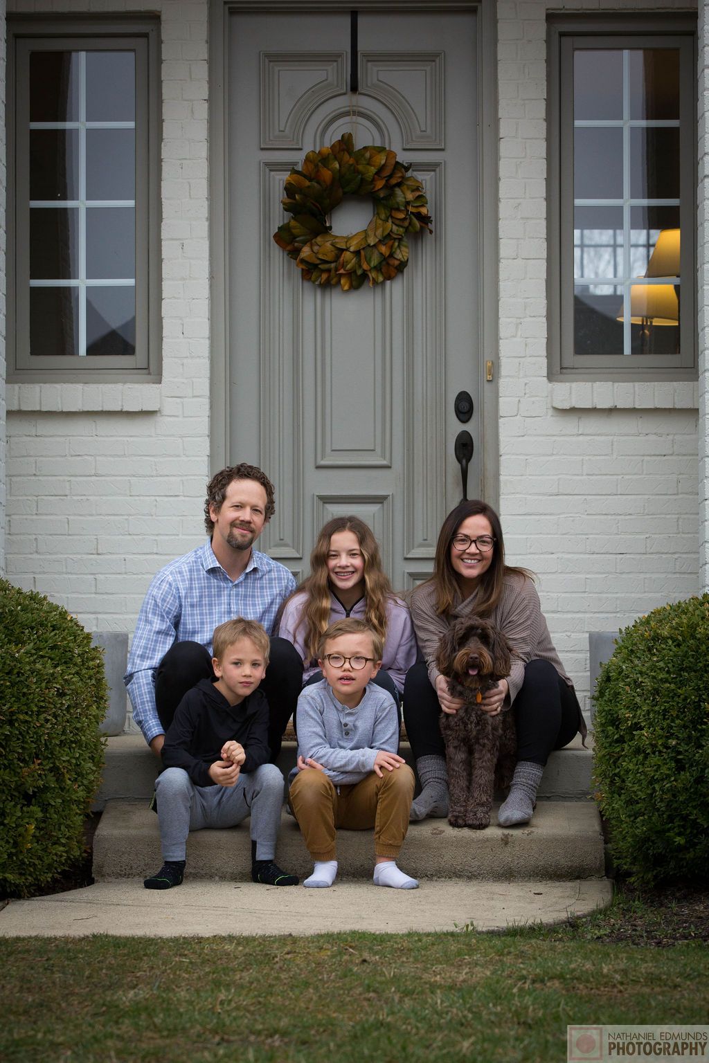 At Our Doorstep pictures of family during the pandemic