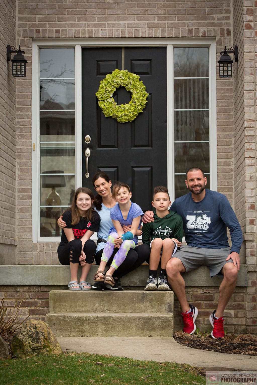 At Our Doorstep pictures of family during the pandemic