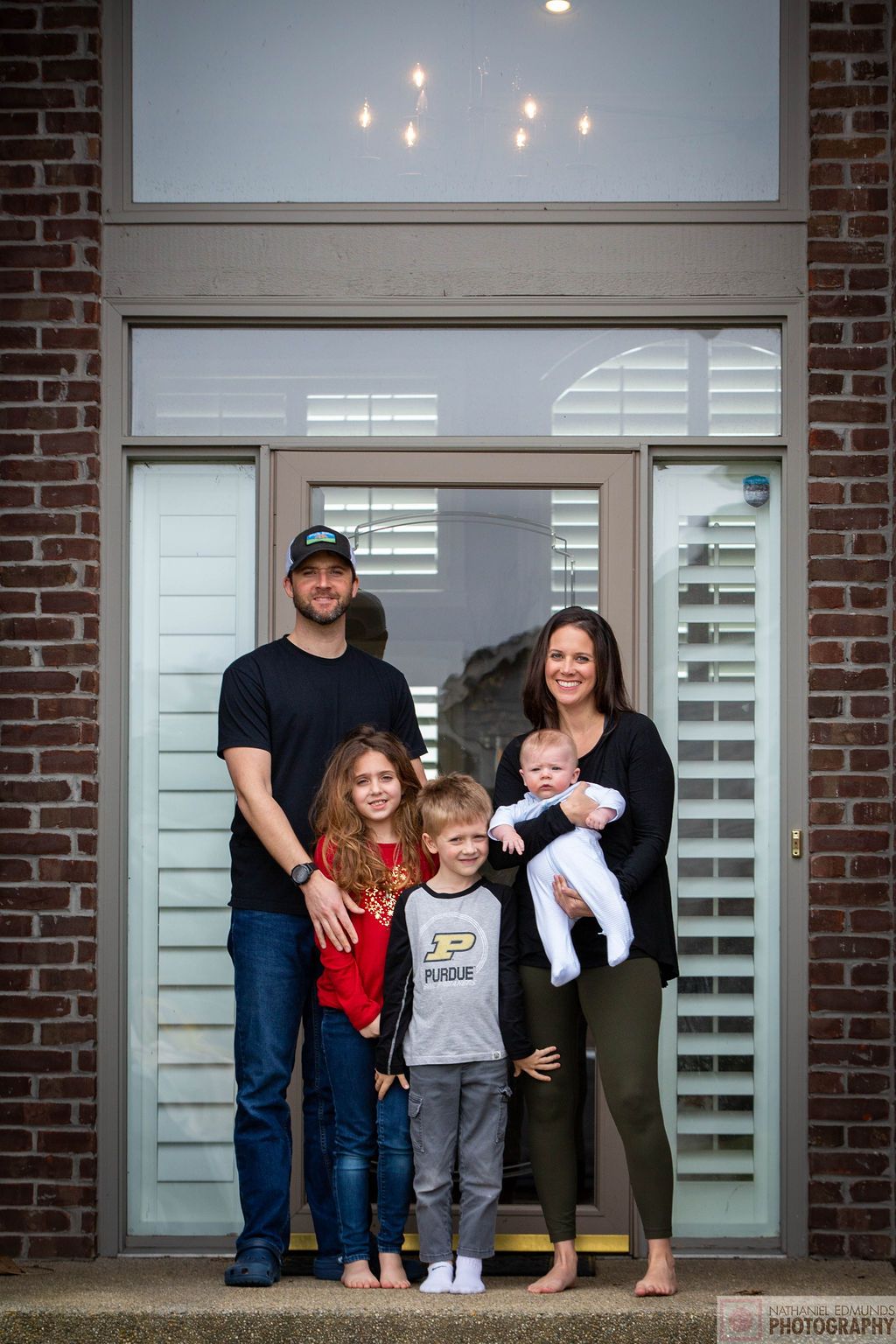 At Our Doorstep pictures of family during the pandemic
