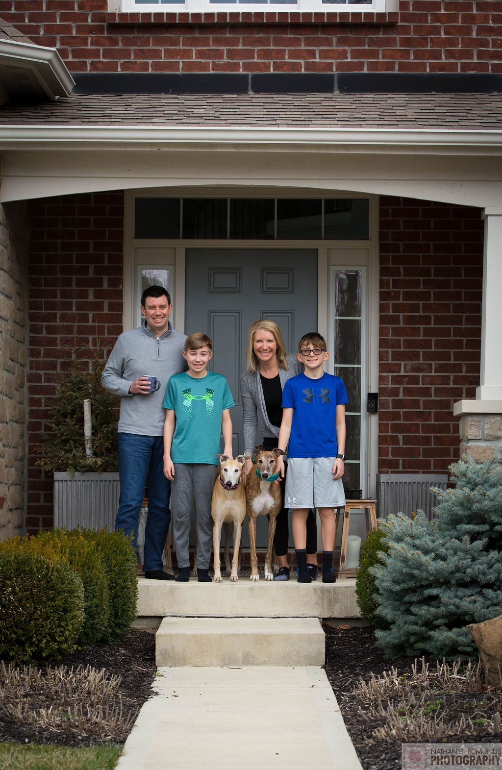 At Our Doorstep pictures of family during the pandemic