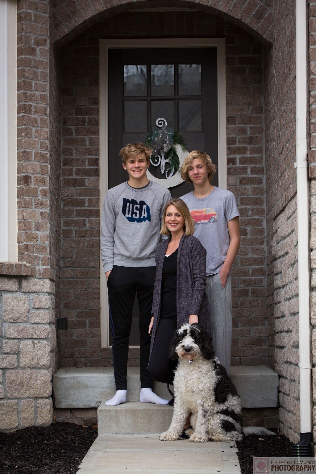 At Our Doorstep pictures of family during the pandemic