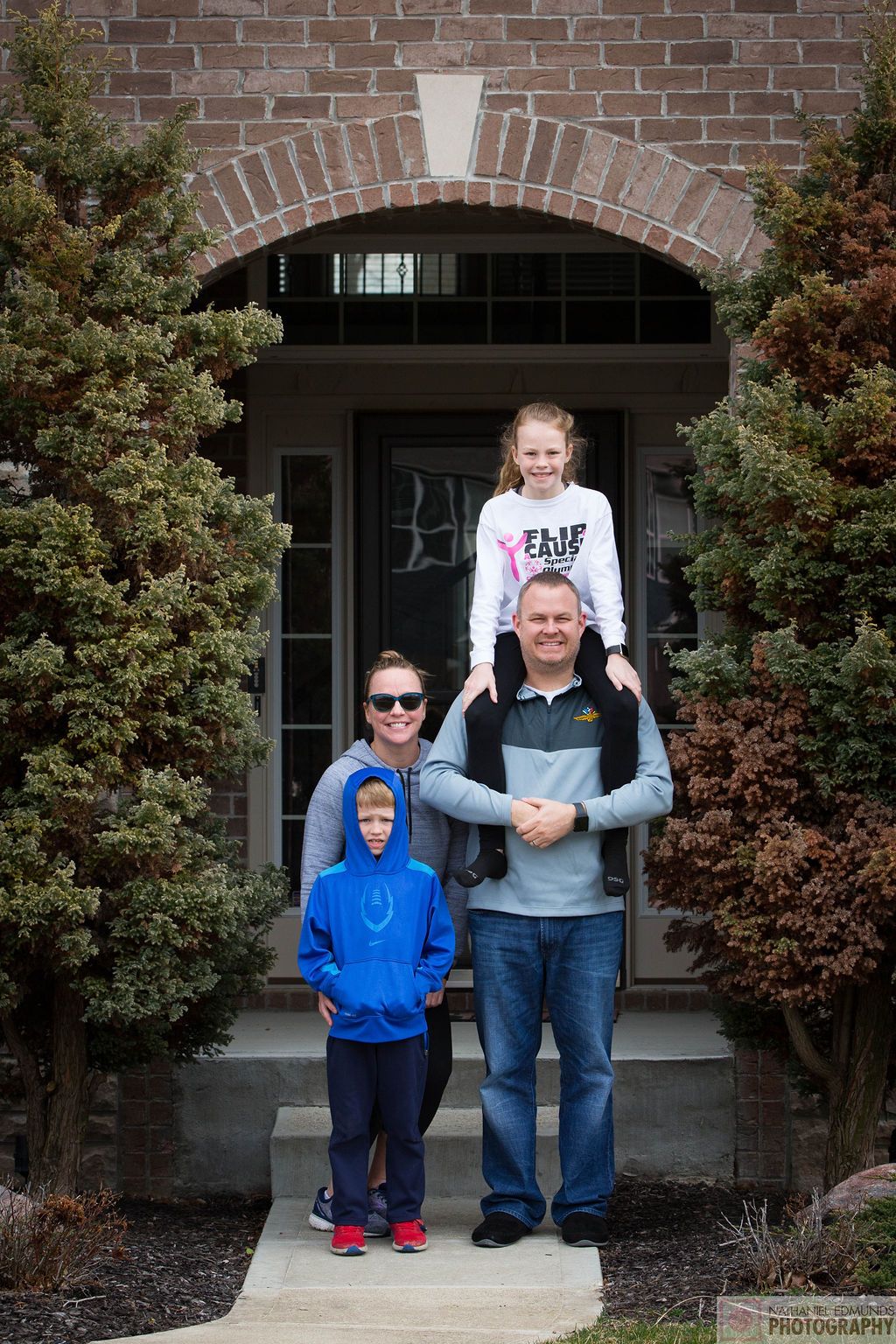 At Our Doorstep pictures of family during the pandemic