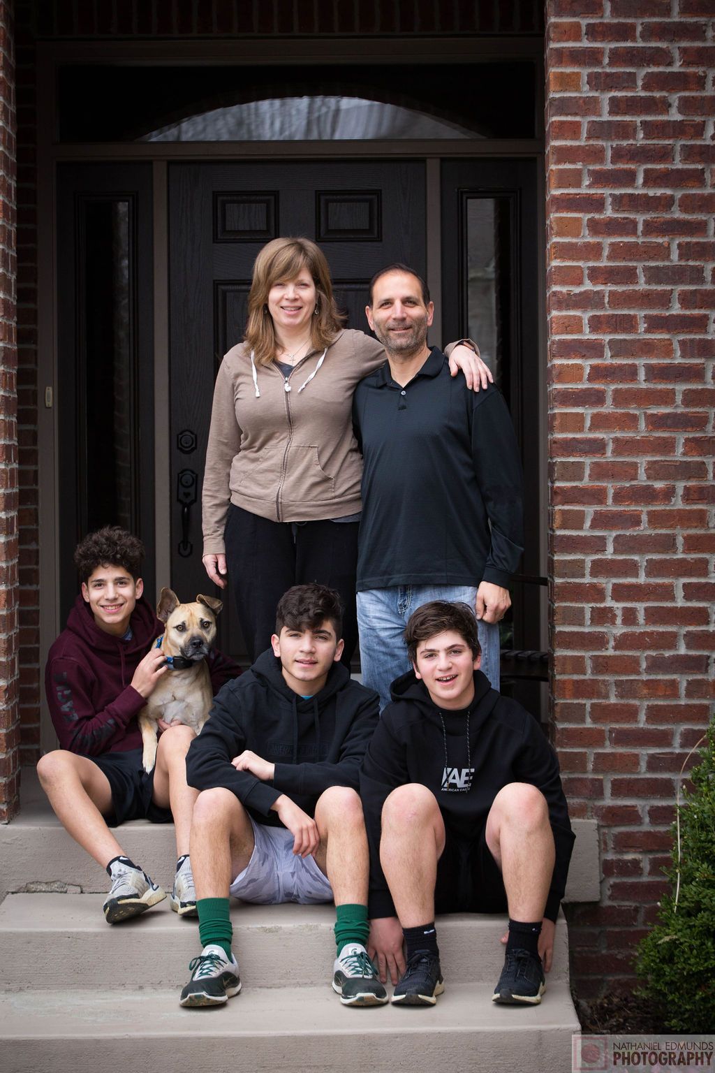 At Our Doorstep pictures of family during the pandemic