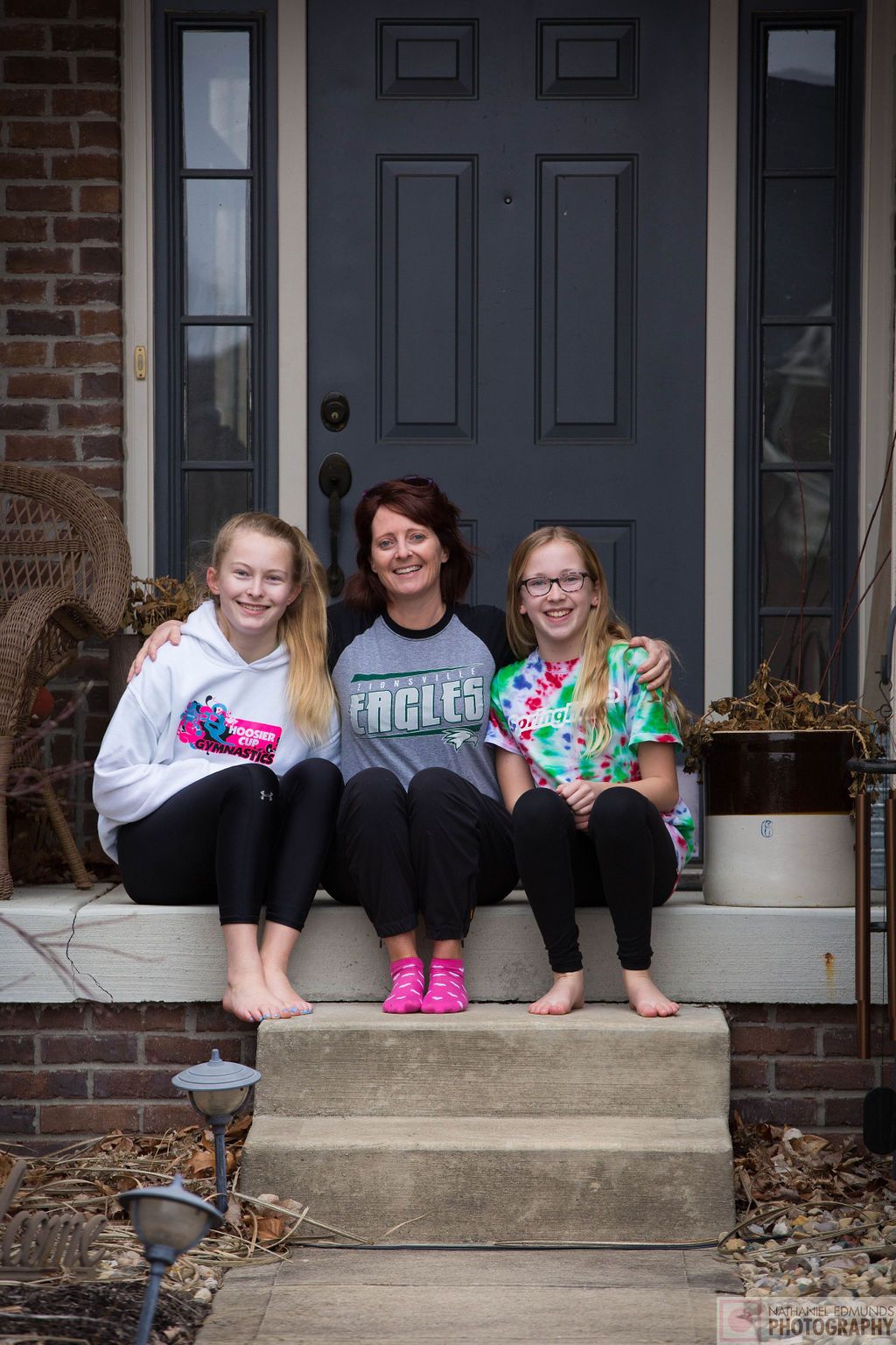 At Our Doorstep pictures of family during the pandemic
