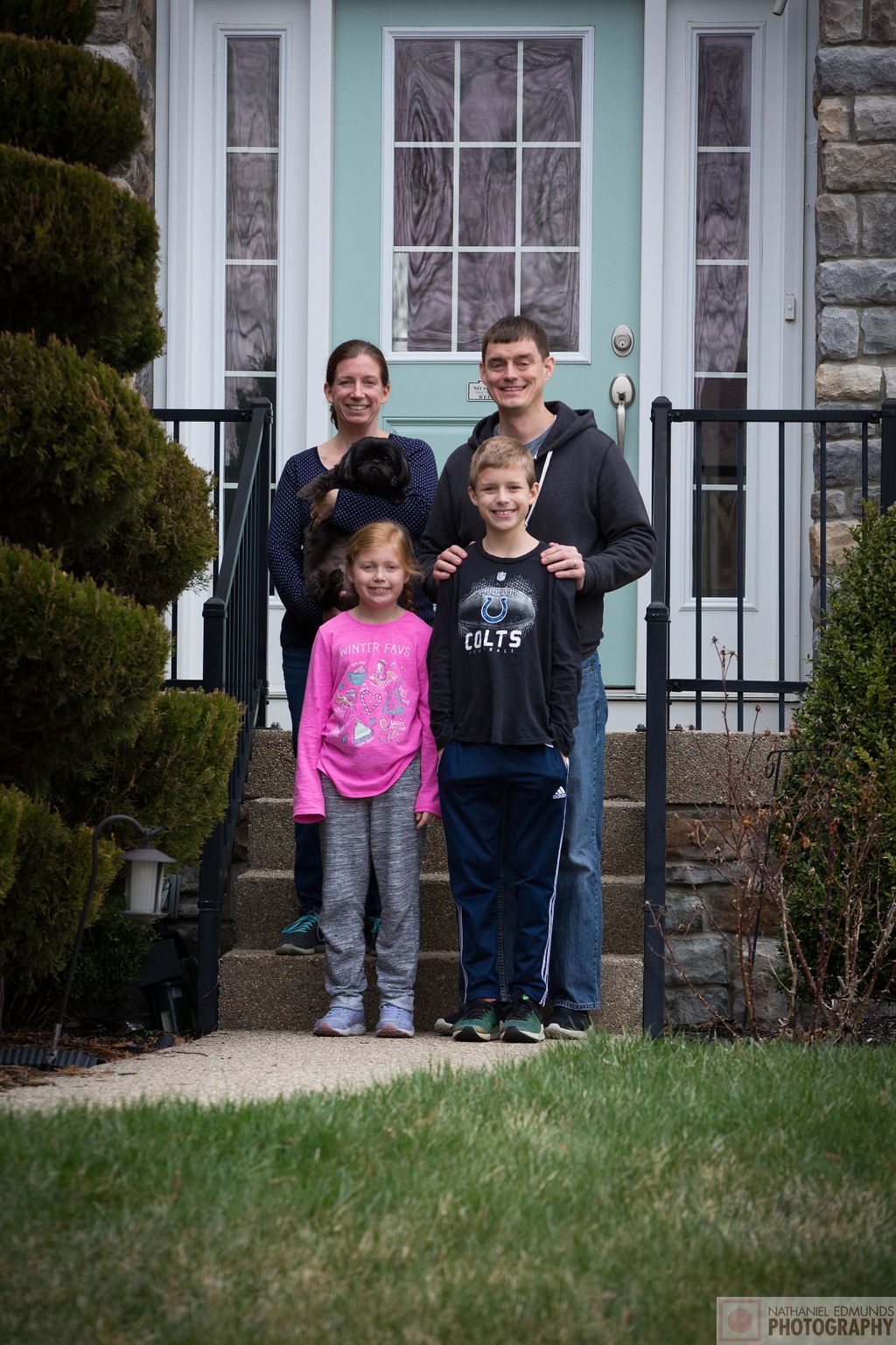At Our Doorstep pictures of family during the pandemic