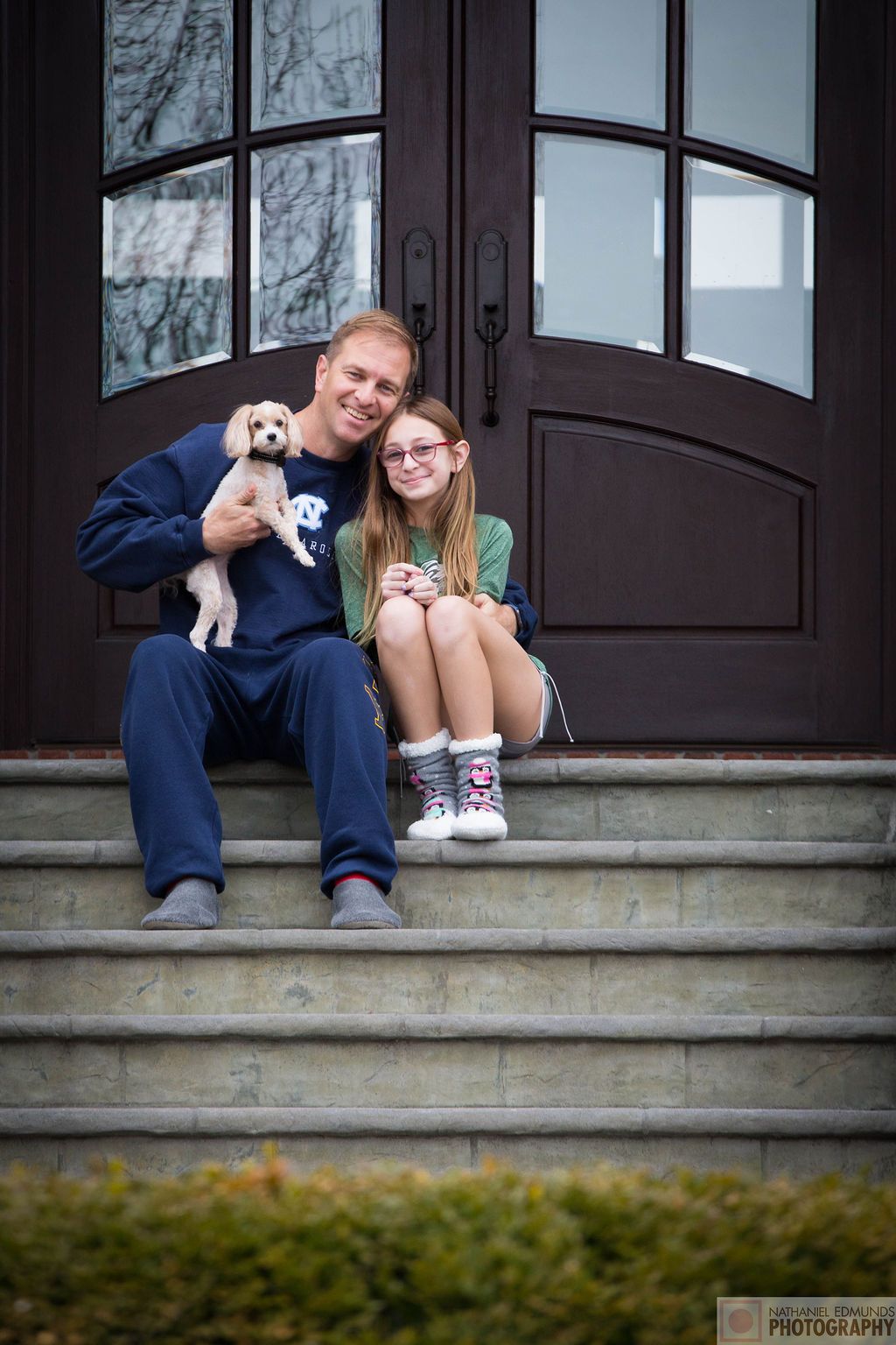 At Our Doorstep pictures of family during the pandemic