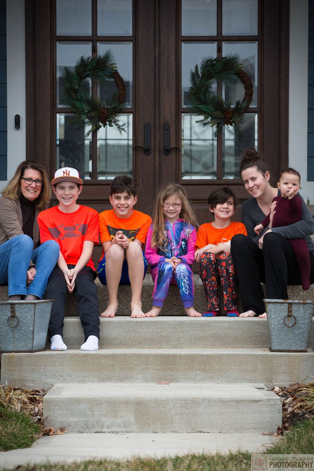At Our Doorstep pictures of family during the pandemic