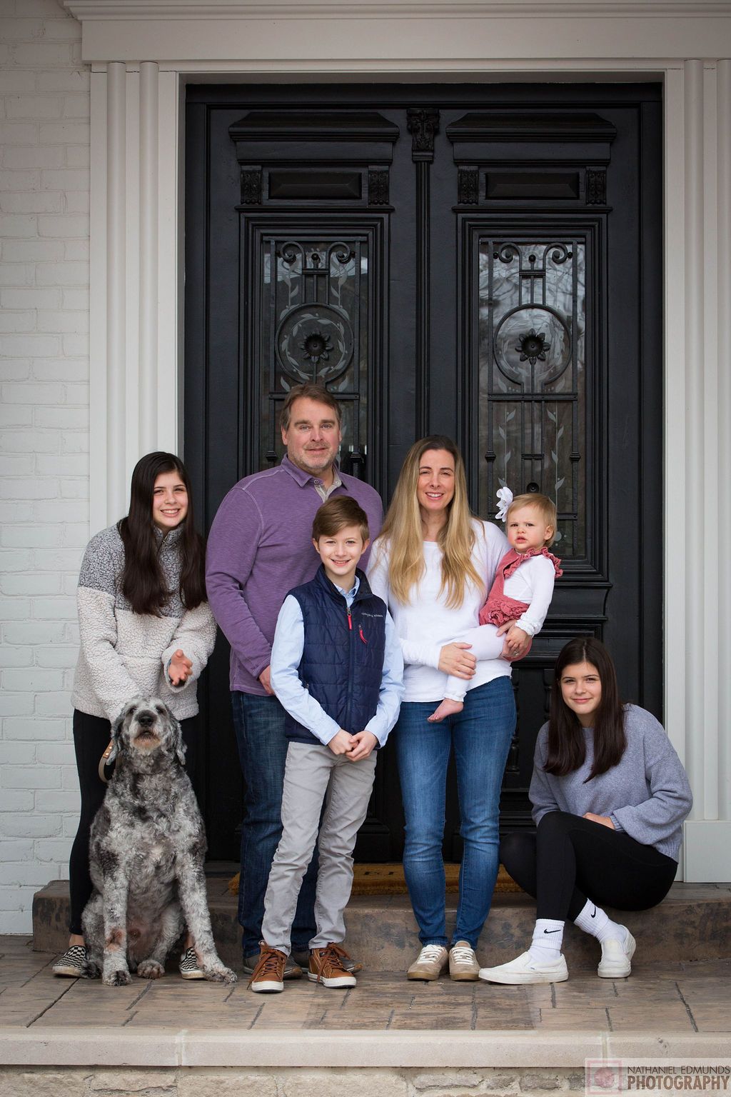 At Our Doorstep pictures of family during the pandemic
