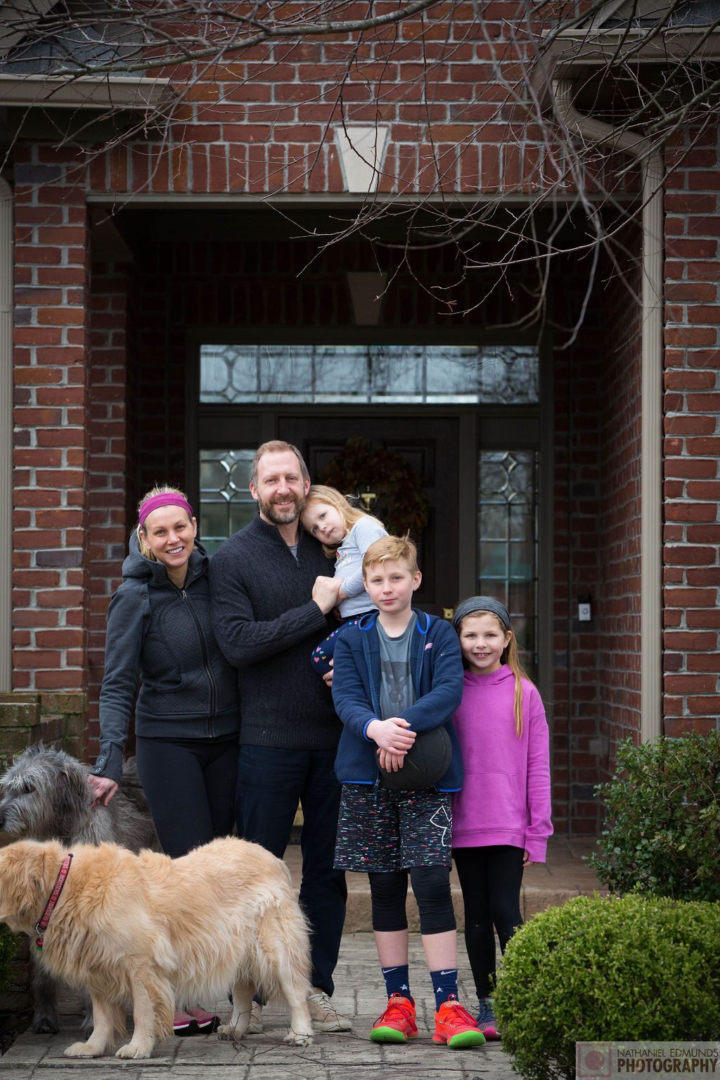 At Our Doorstep pictures of family during the pandemic