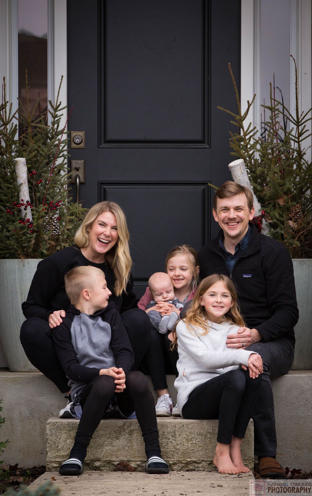 At Our Doorstep pictures of family during the pandemic