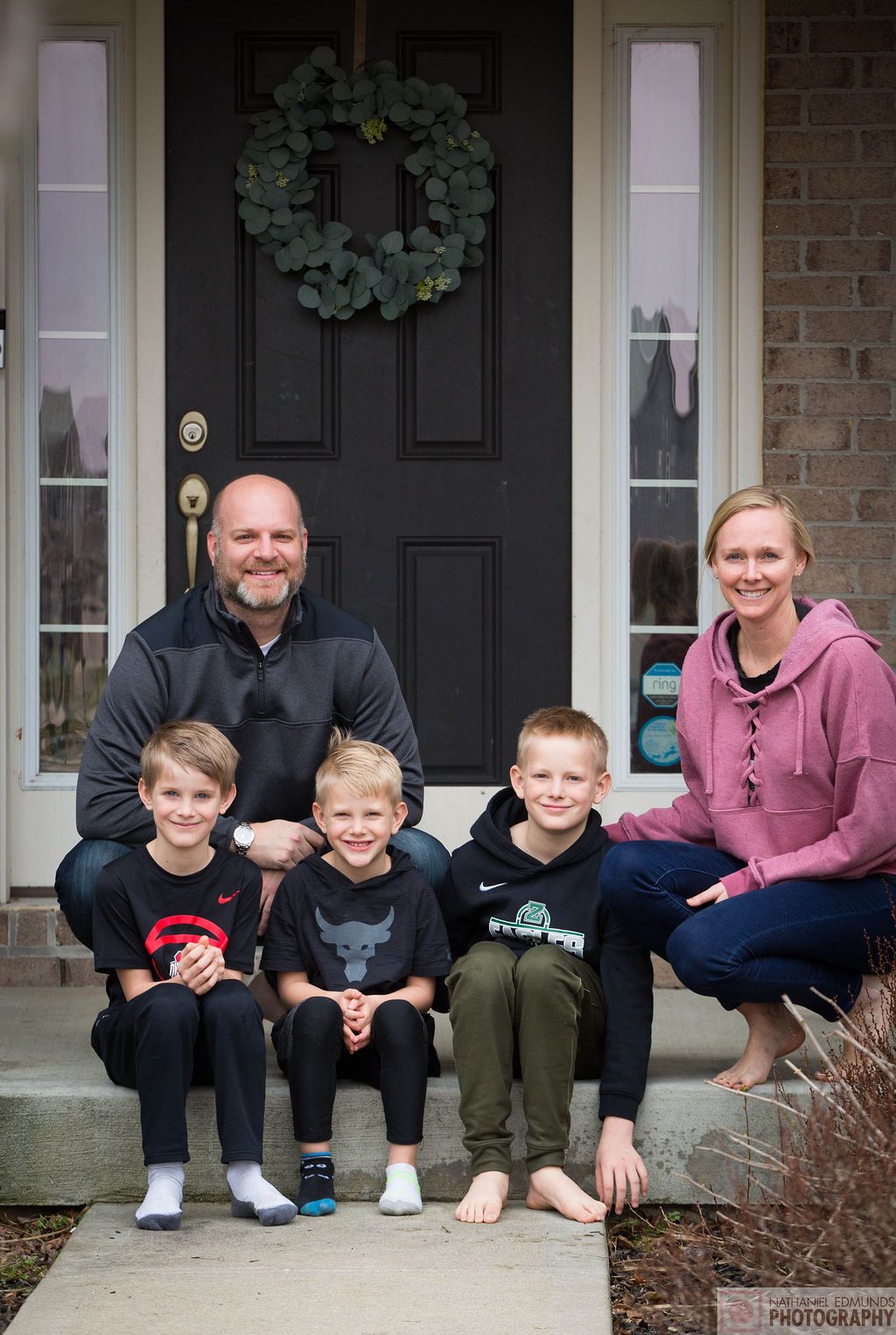 At Our Doorstep pictures of family during the pandemic