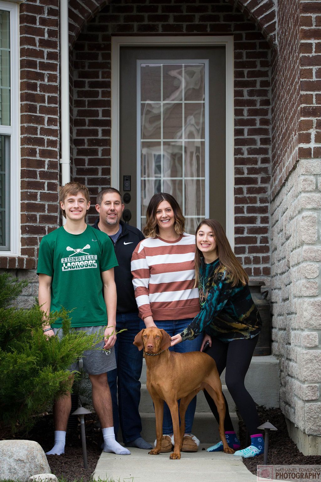 At Our Doorstep pictures of family during the pandemic