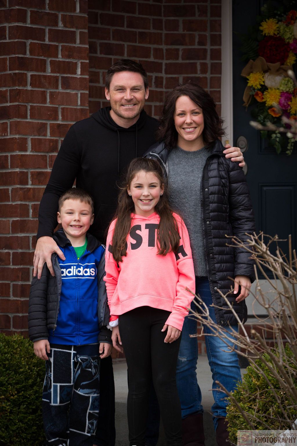 At Our Doorstep pictures of family during the pandemic