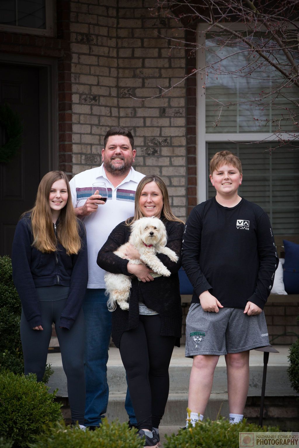 At Our Doorstep pictures of family during the pandemic