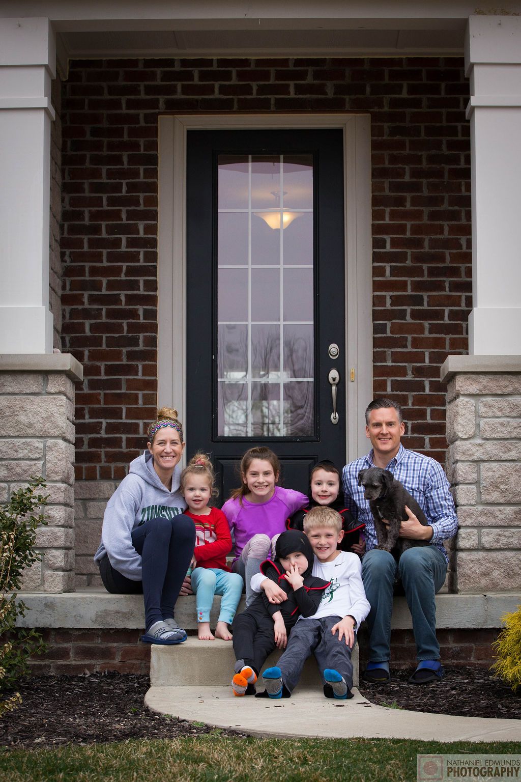 At Our Doorstep pictures of family during the pandemic