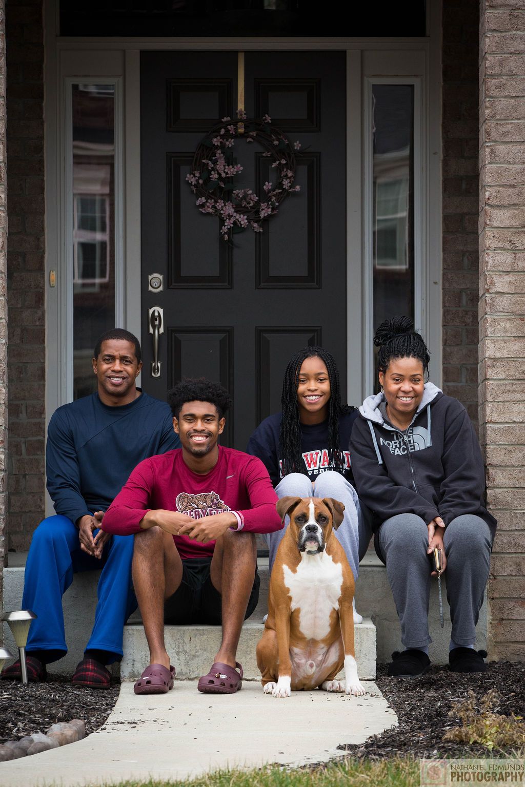 At Our Doorstep pictures of family during the pandemic