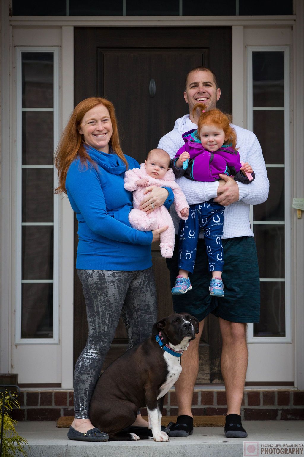 At Our Doorstep pictures of family during the pandemic