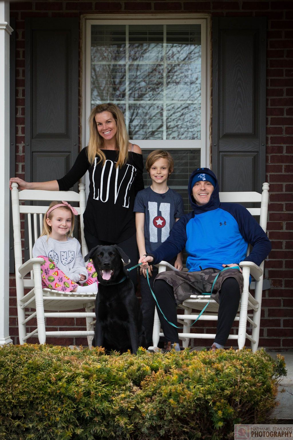 At Our Doorstep pictures of family during the pandemic