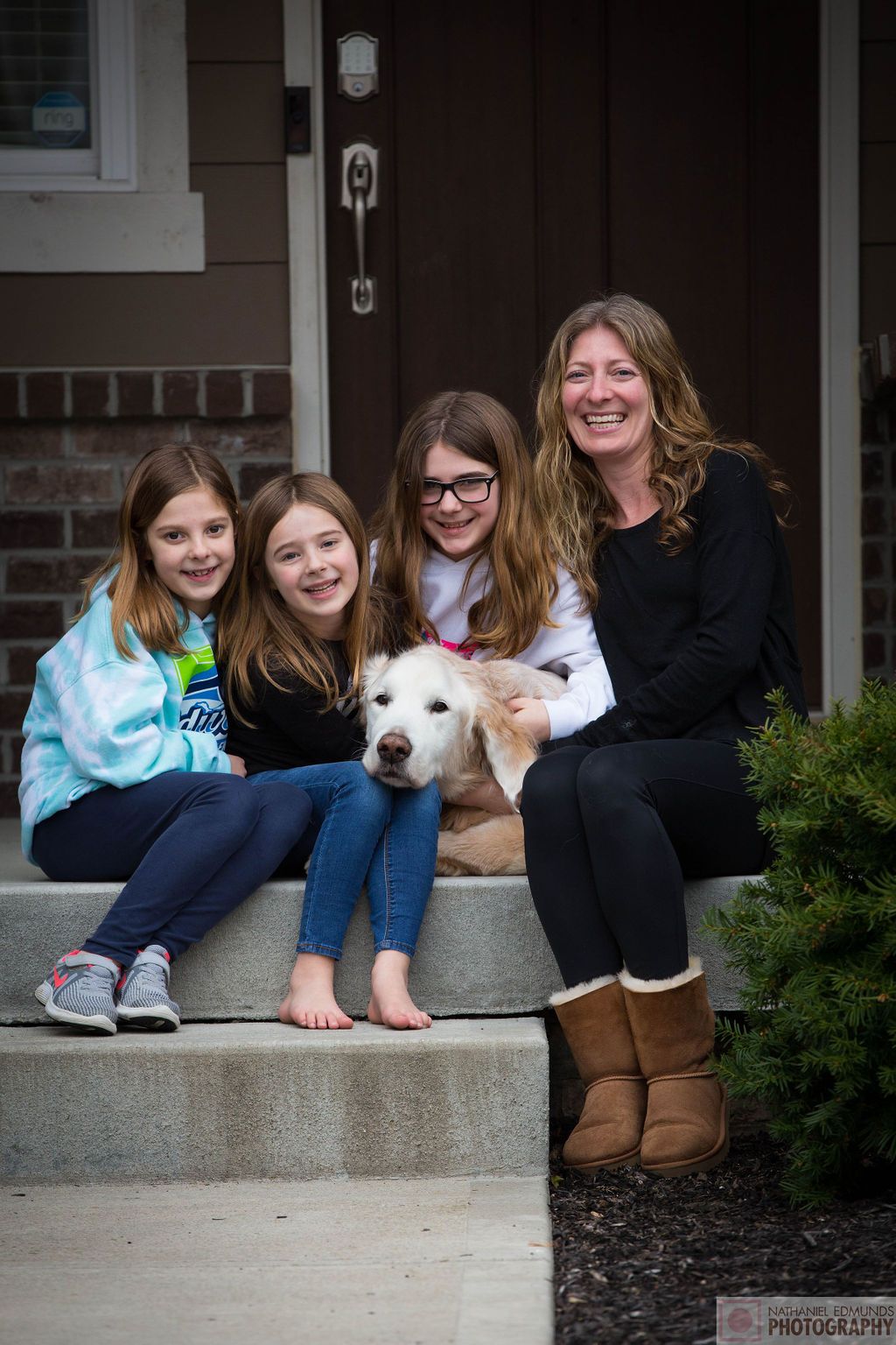 At Our Doorstep pictures of family during the pandemic