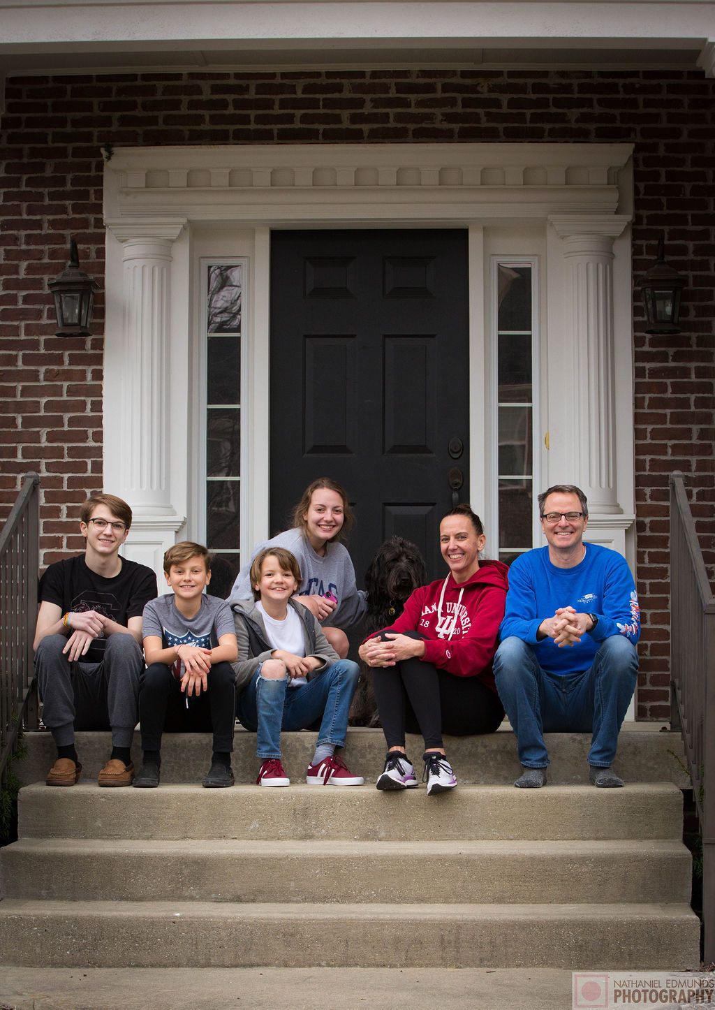 At Our Doorstep pictures of family during the pandemic
