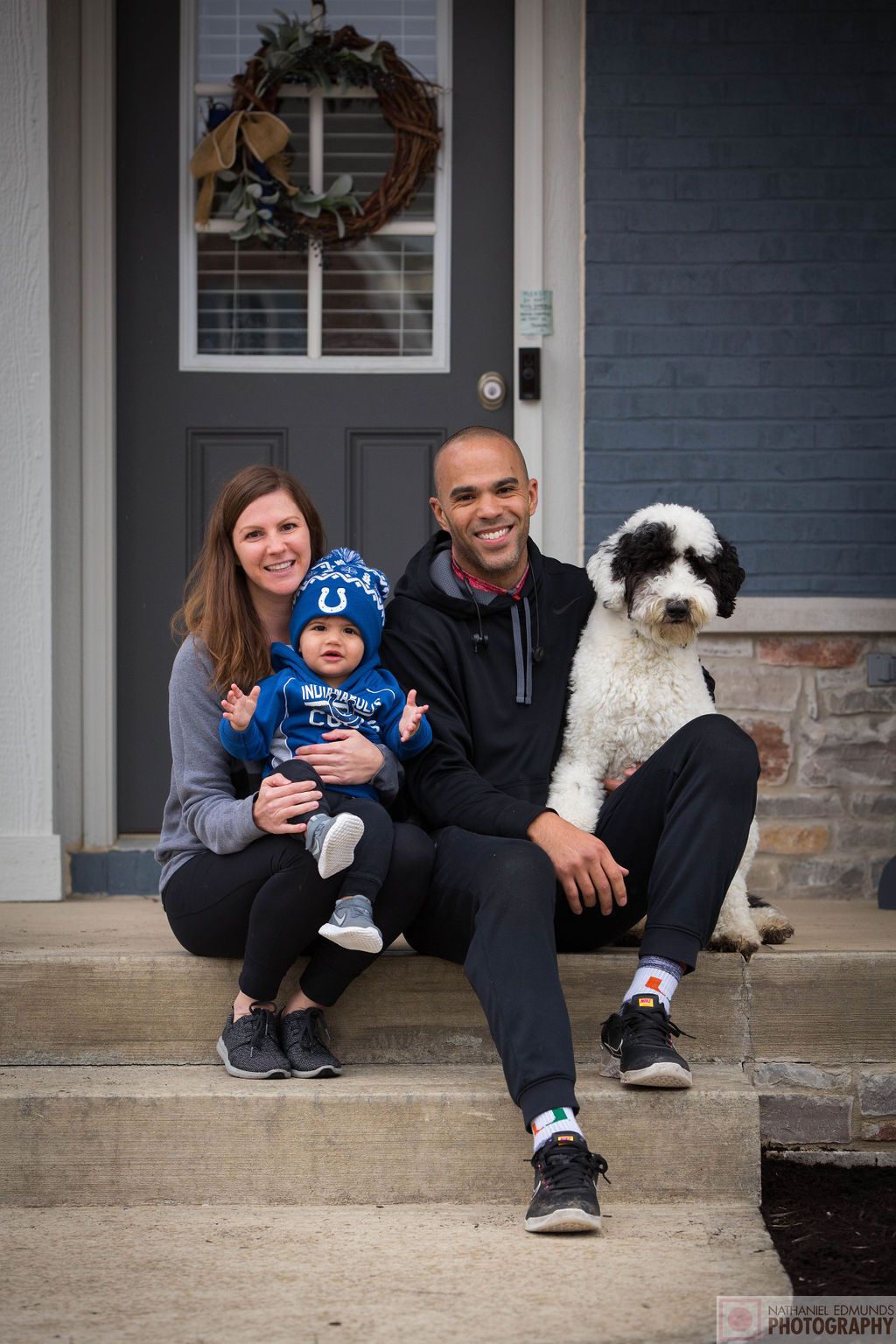 At Our Doorstep pictures of family during the pandemic