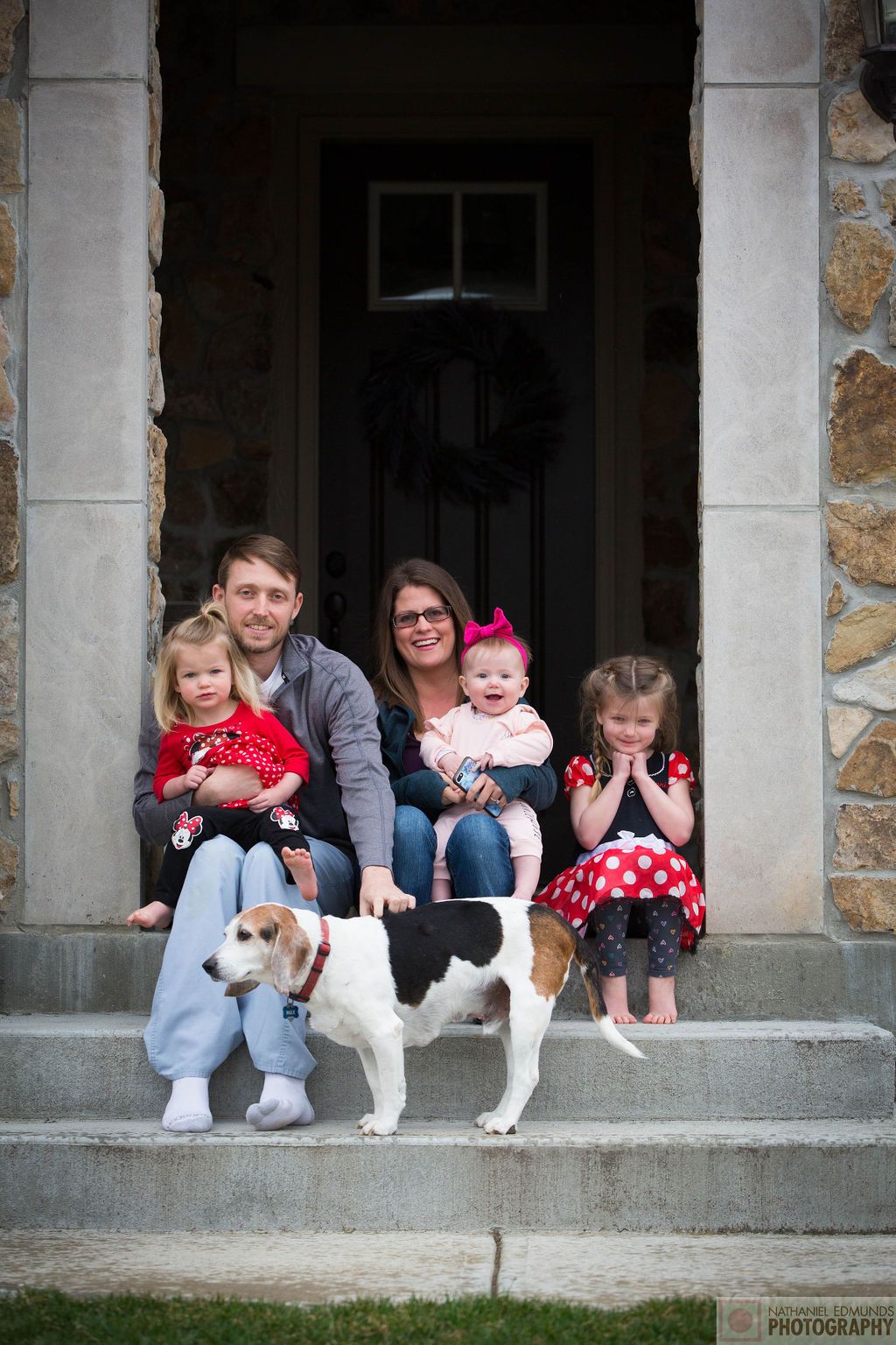 At Our Doorstep pictures of family during the pandemic