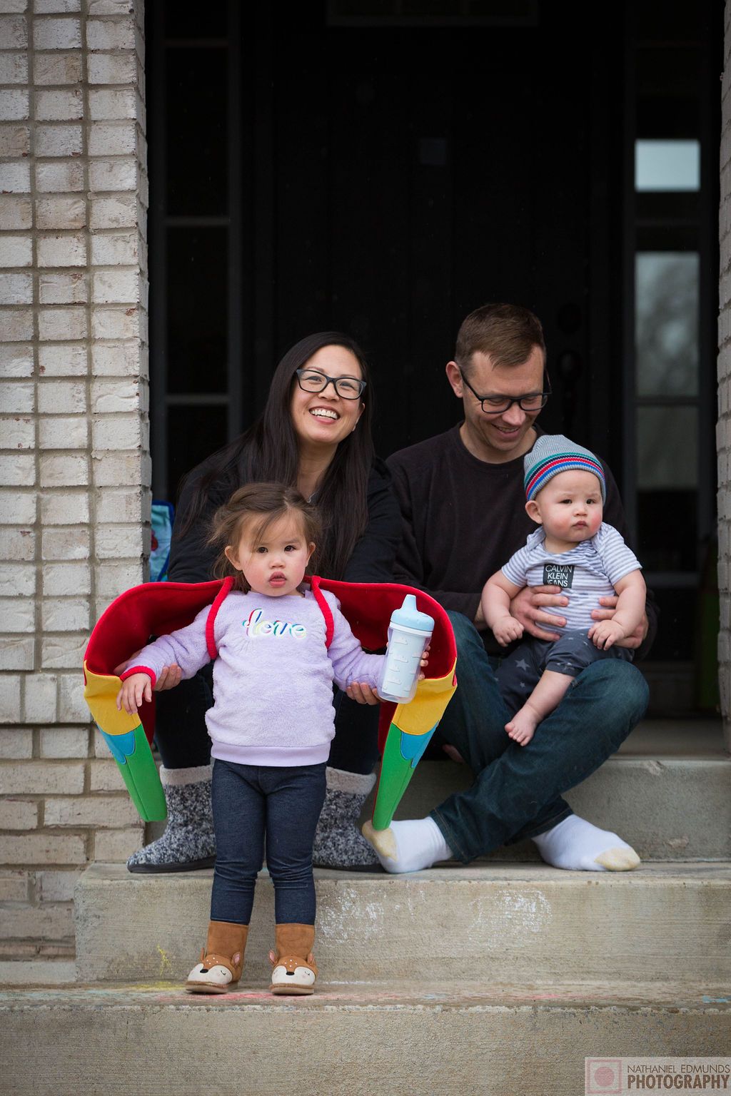 At Our Doorstep pictures of family during the pandemic