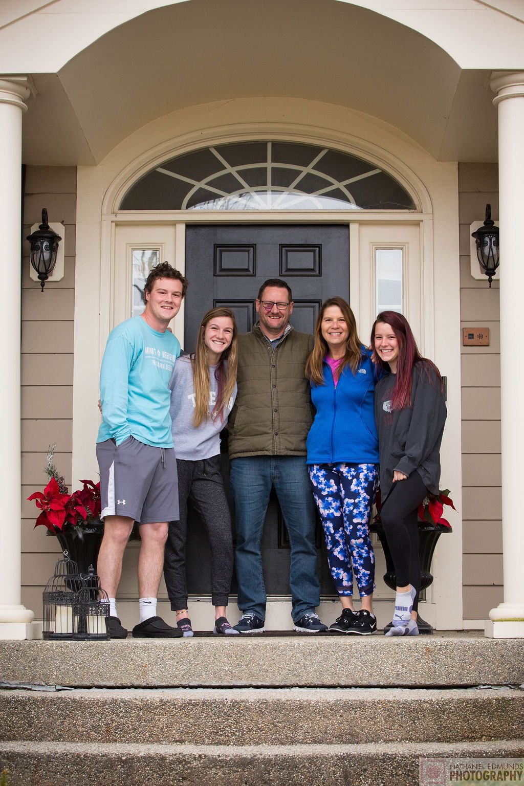 At Our Doorstep pictures of family during the pandemic