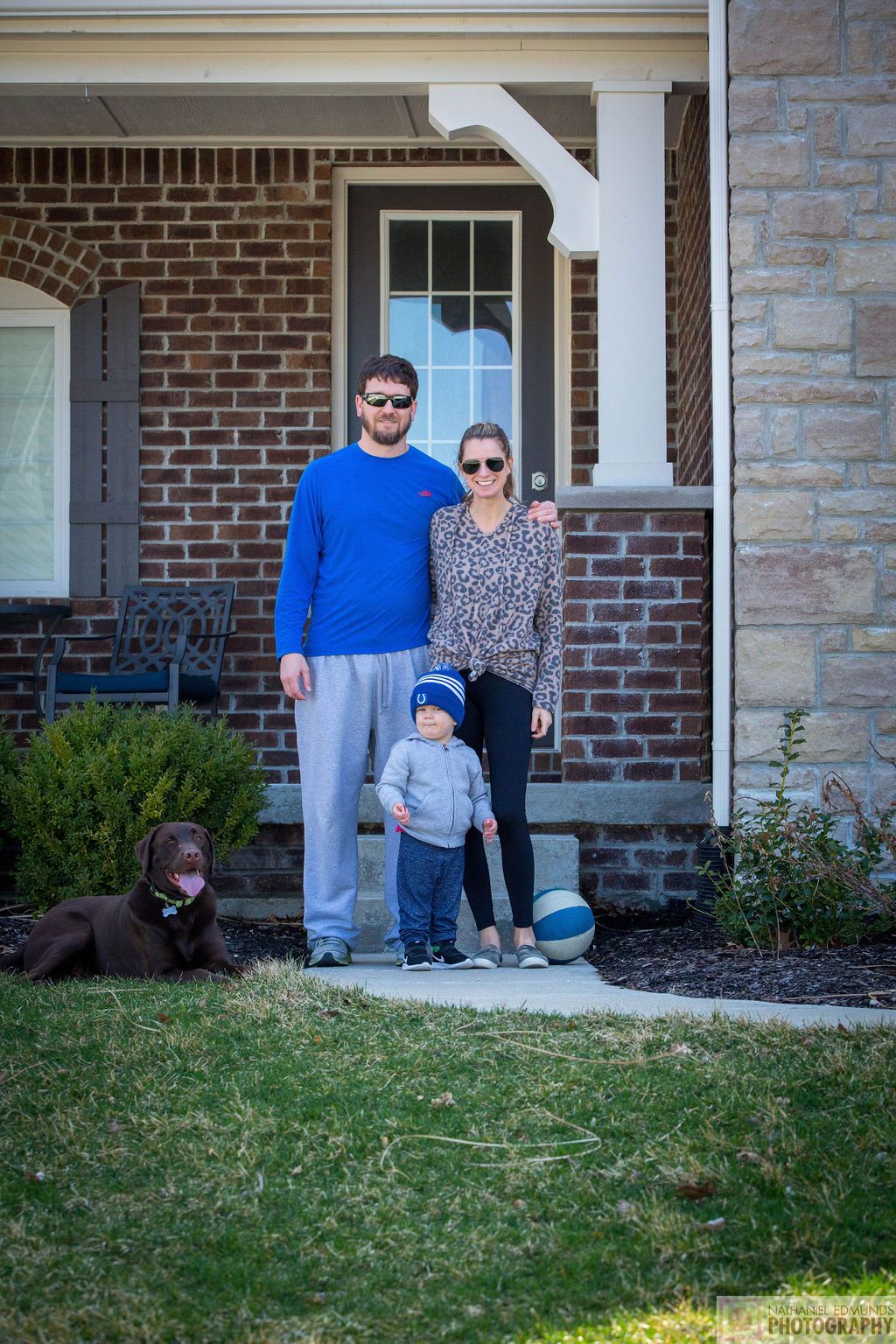 At Our Doorstep pictures of family during the pandemic