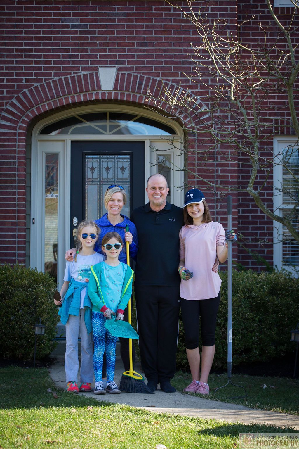 At Our Doorstep pictures of family during the pandemic