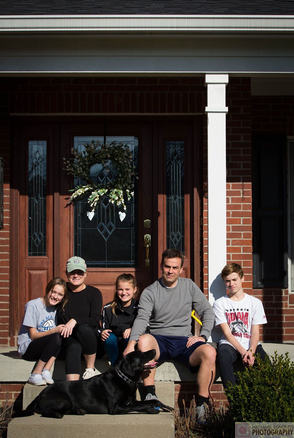 At Our Doorstep pictures of family during the pandemic